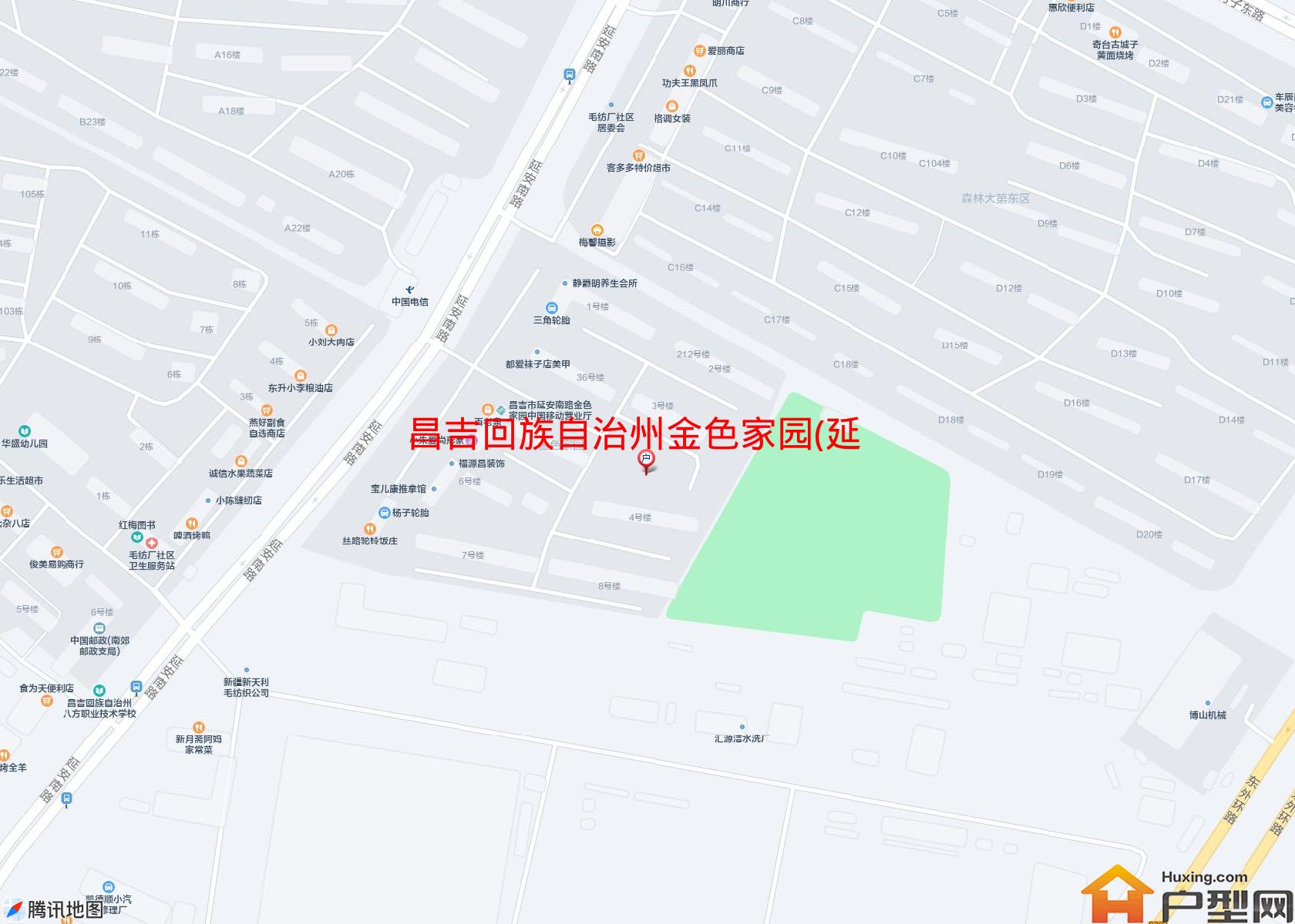 金色家园(延安南路204号)小区 - 户型网
