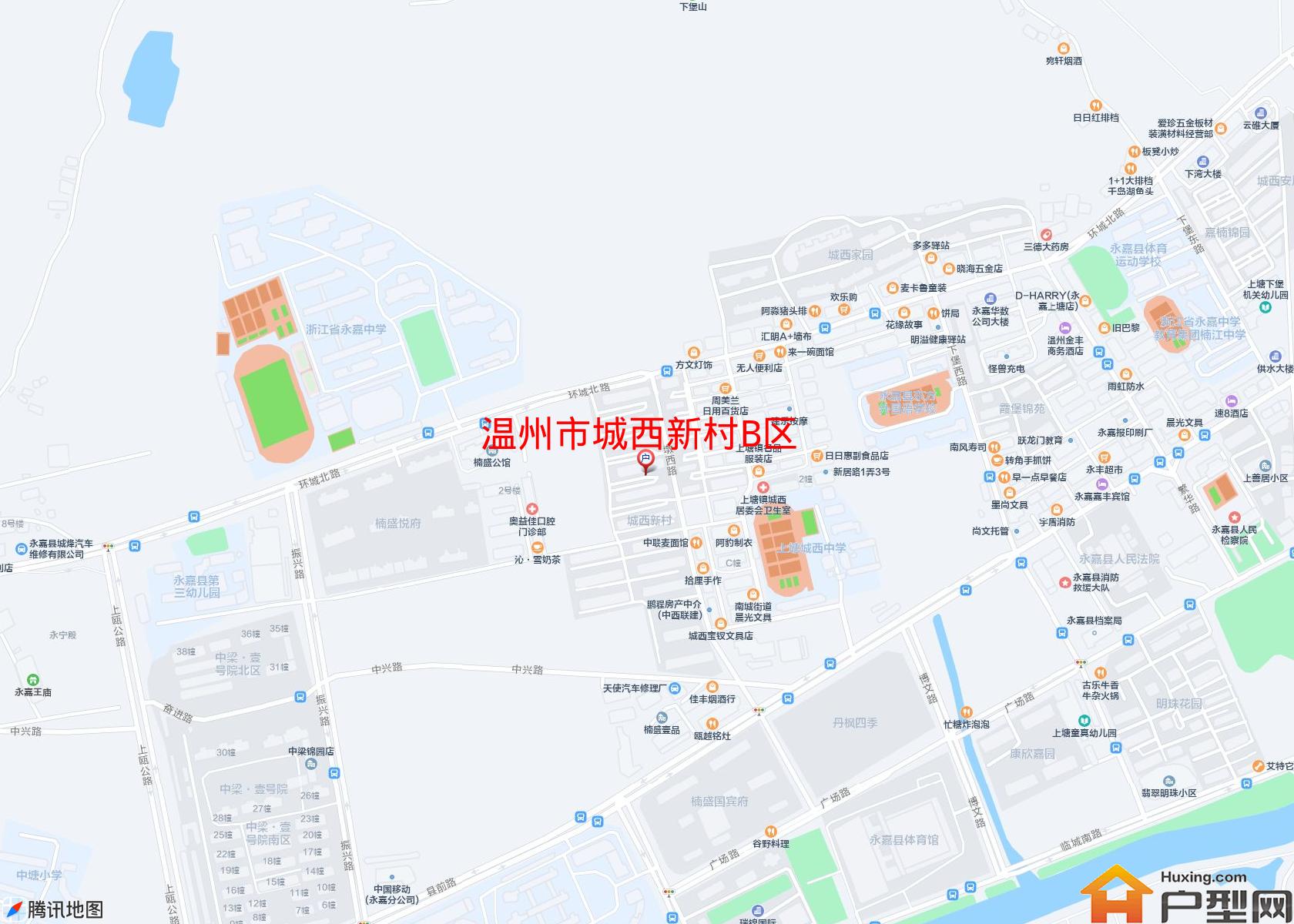 城西新村B区小区 - 户型网
