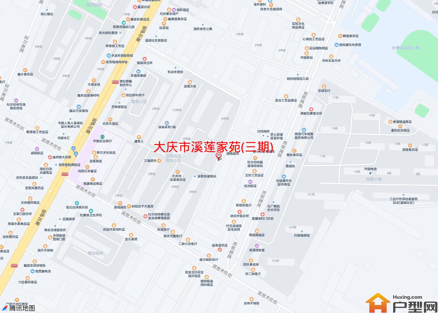 溪莲家苑(三期)小区 - 户型网