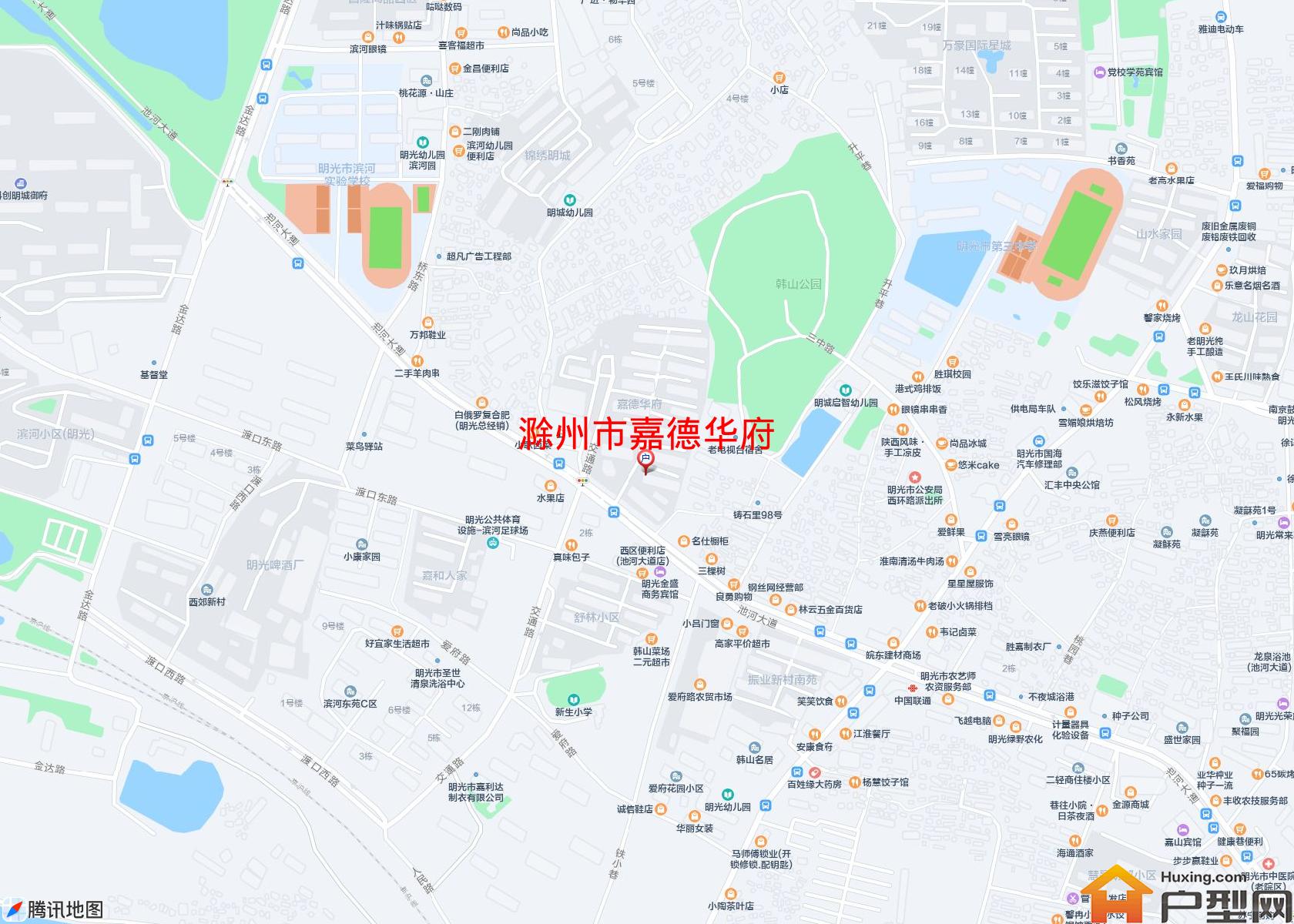 嘉德华府小区 - 户型网