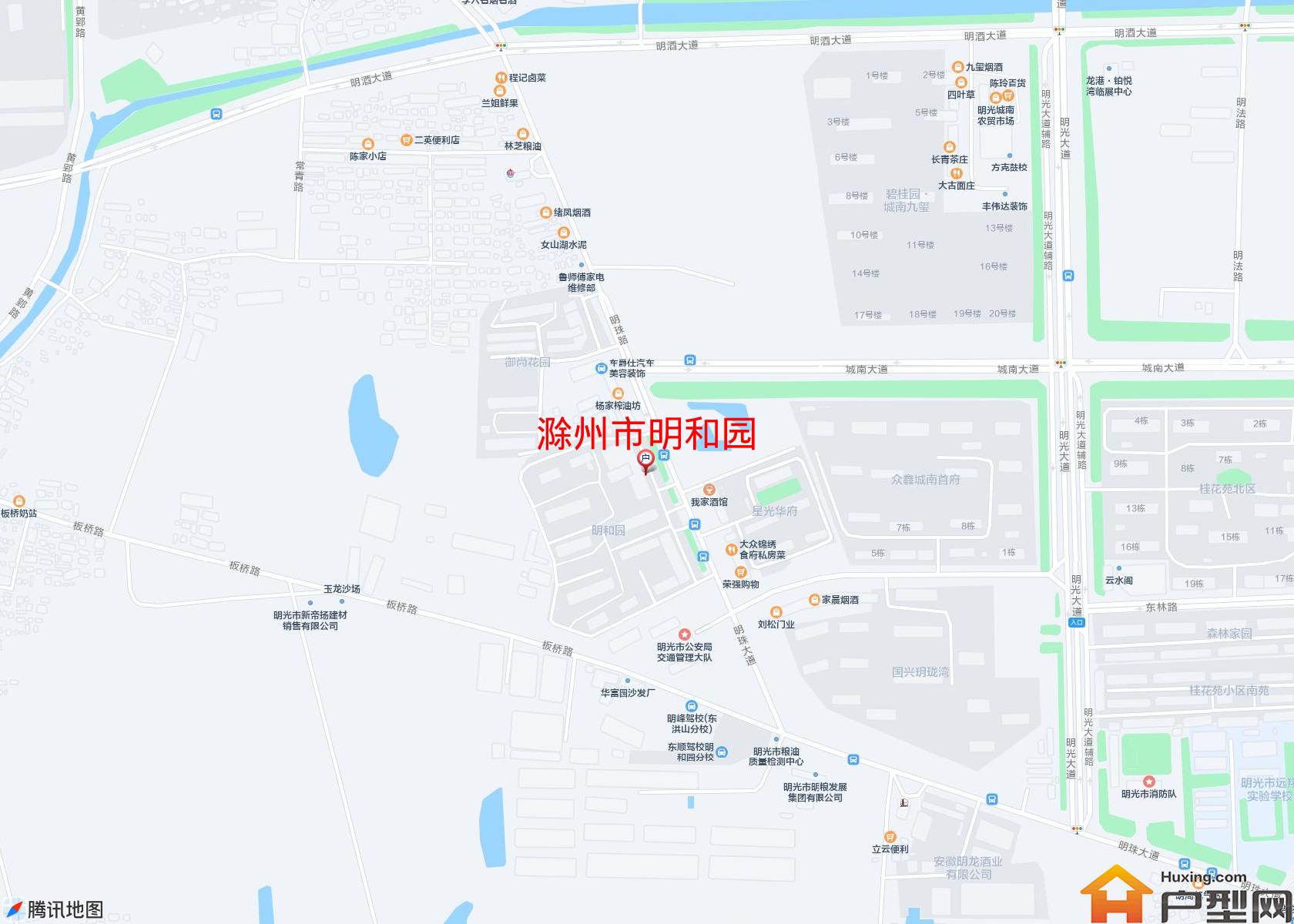 明和园小区 - 户型网