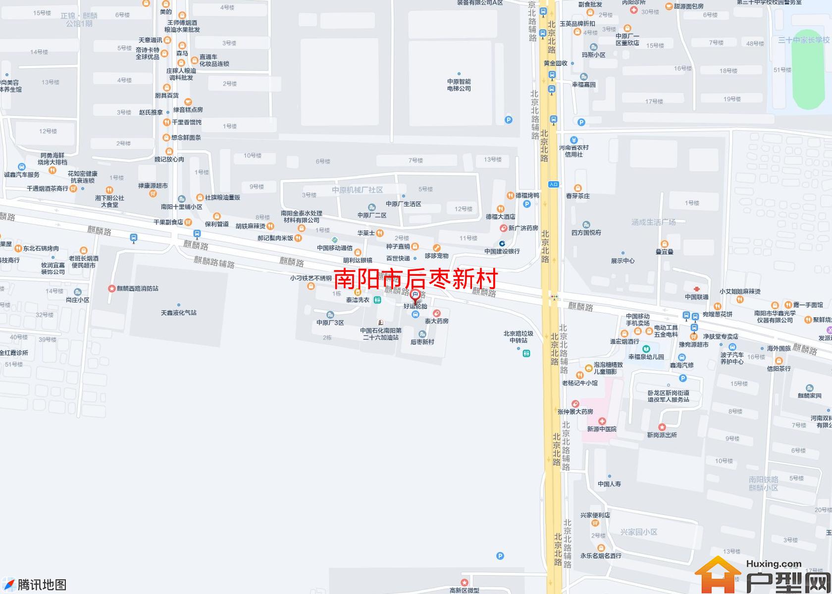 后枣新村小区 - 户型网