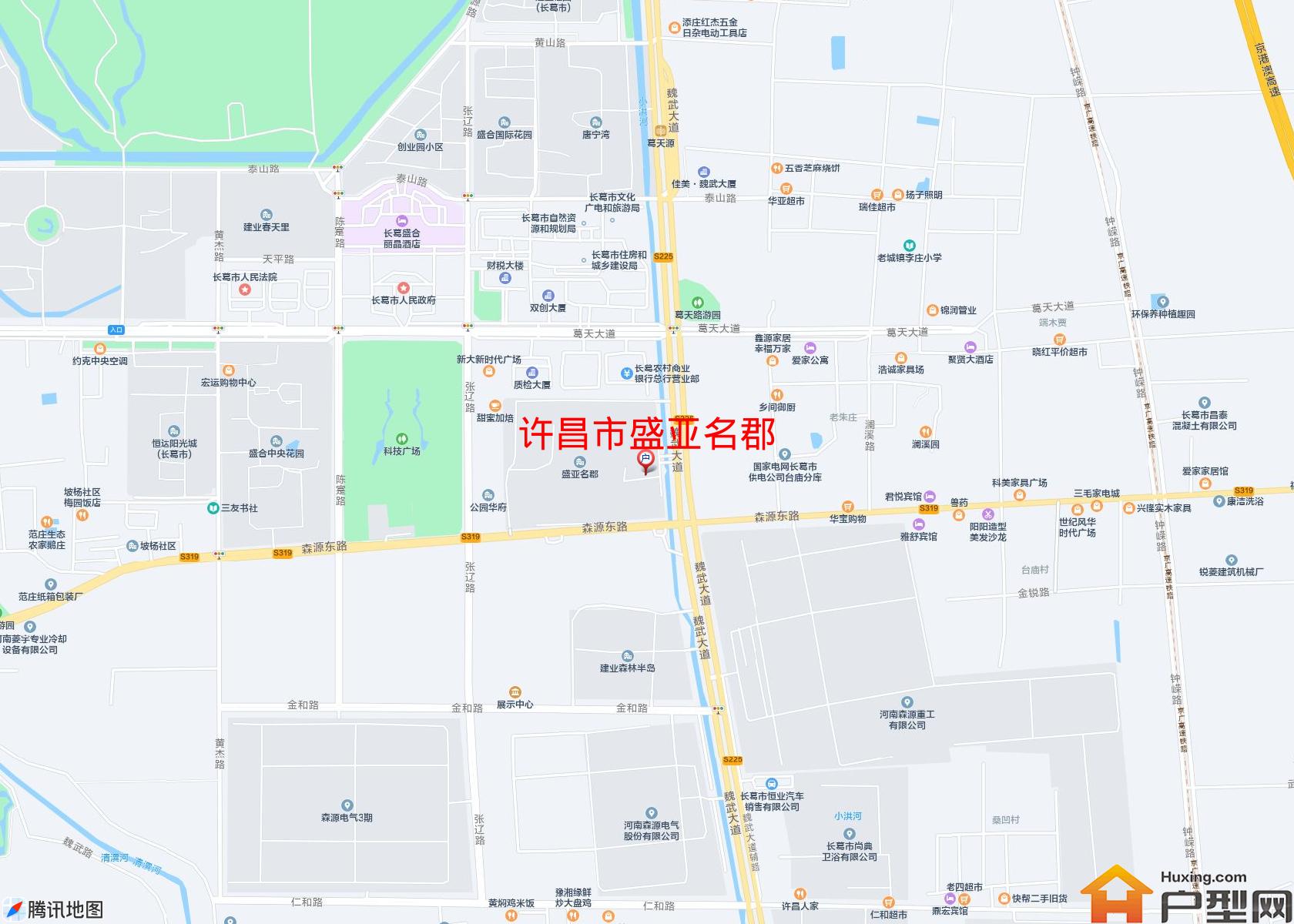盛亚名郡小区 - 户型网