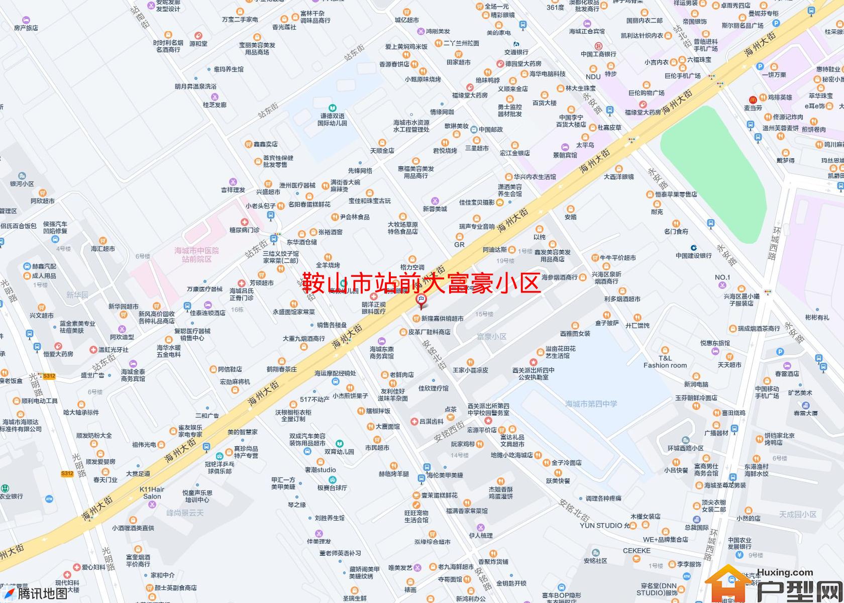 站前大富豪小区小区 - 户型网
