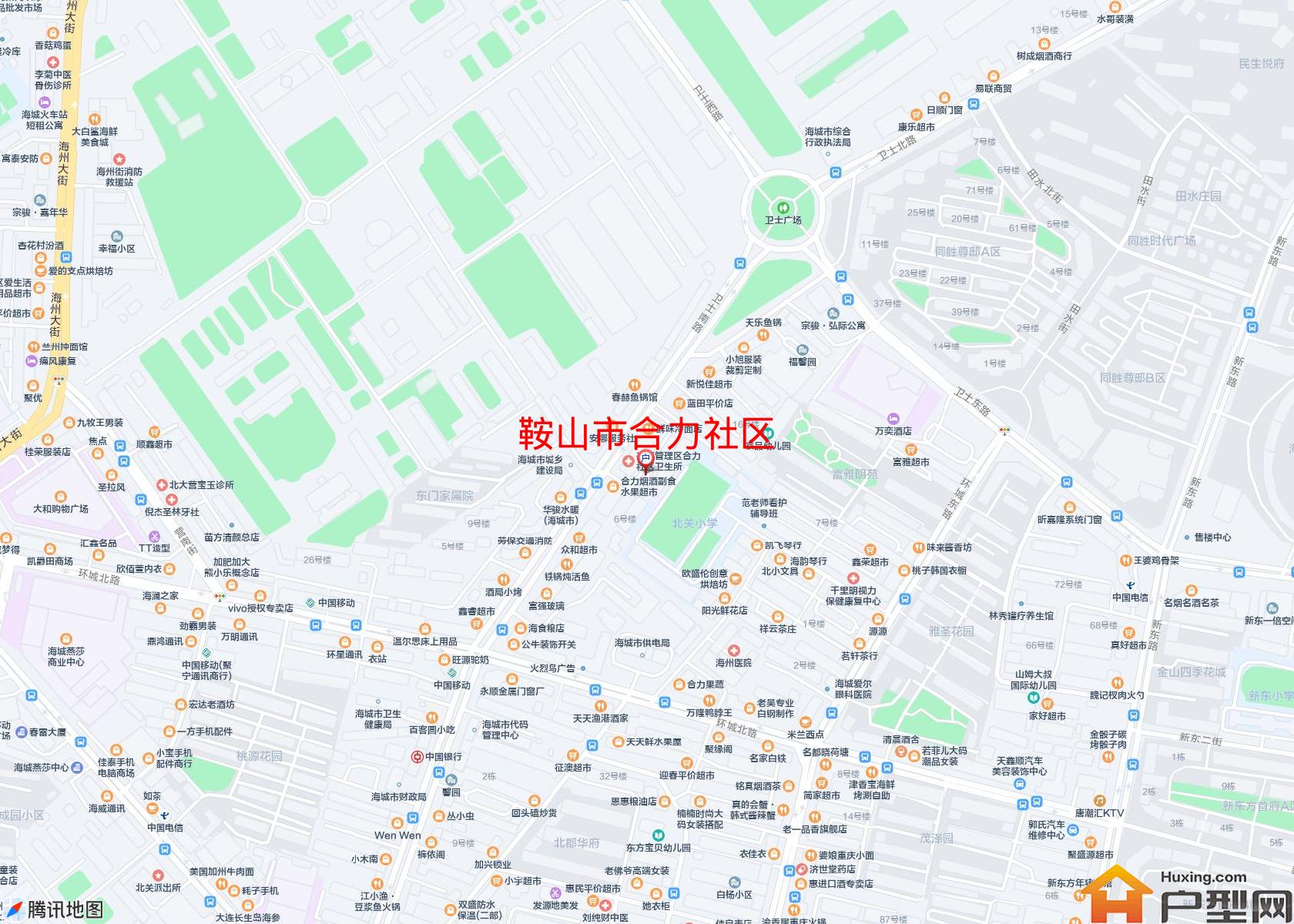 合力社区小区 - 户型网