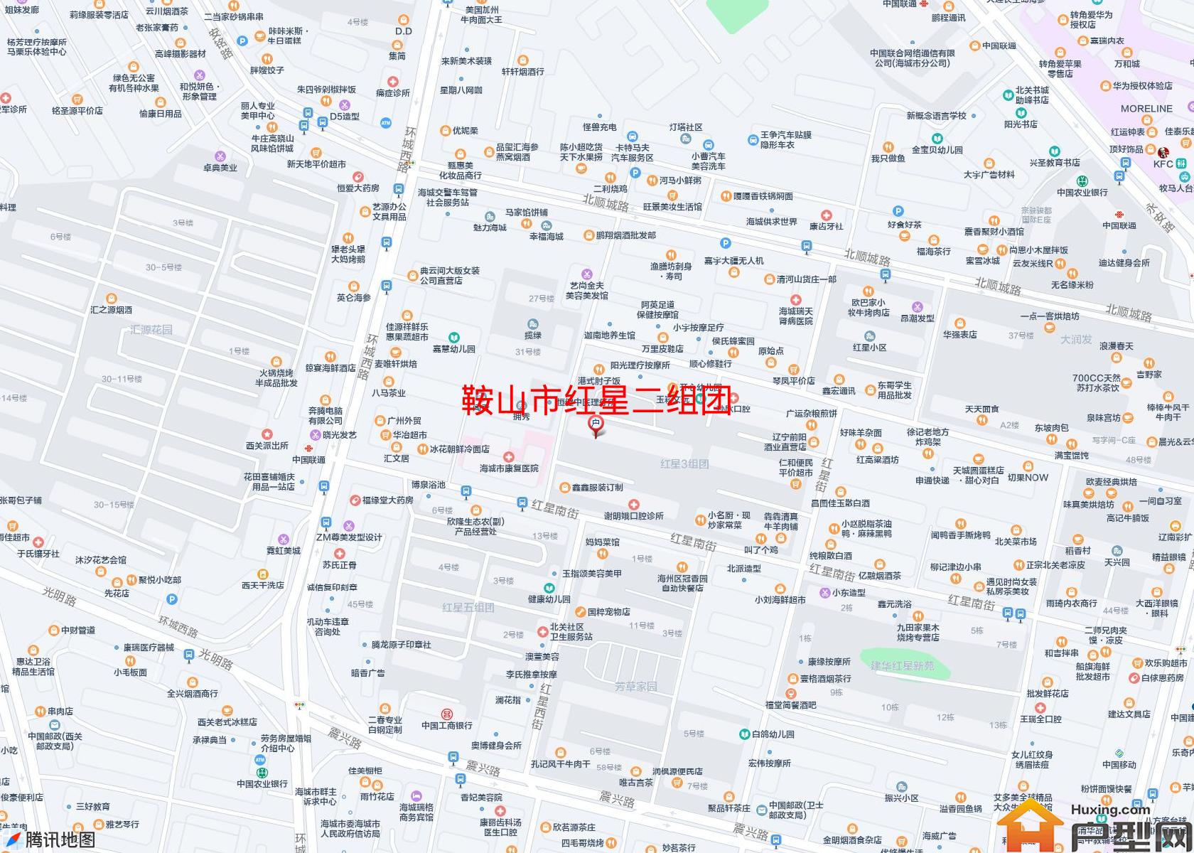 红星二组团小区 - 户型网
