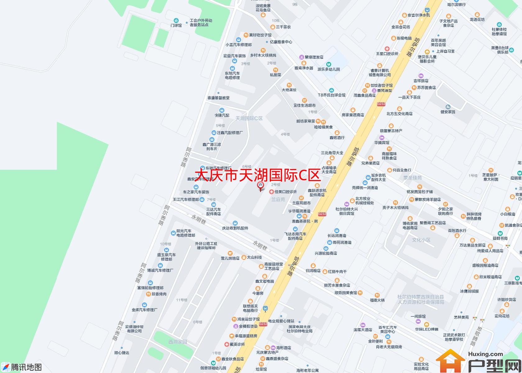 天湖国际C区小区 - 户型网