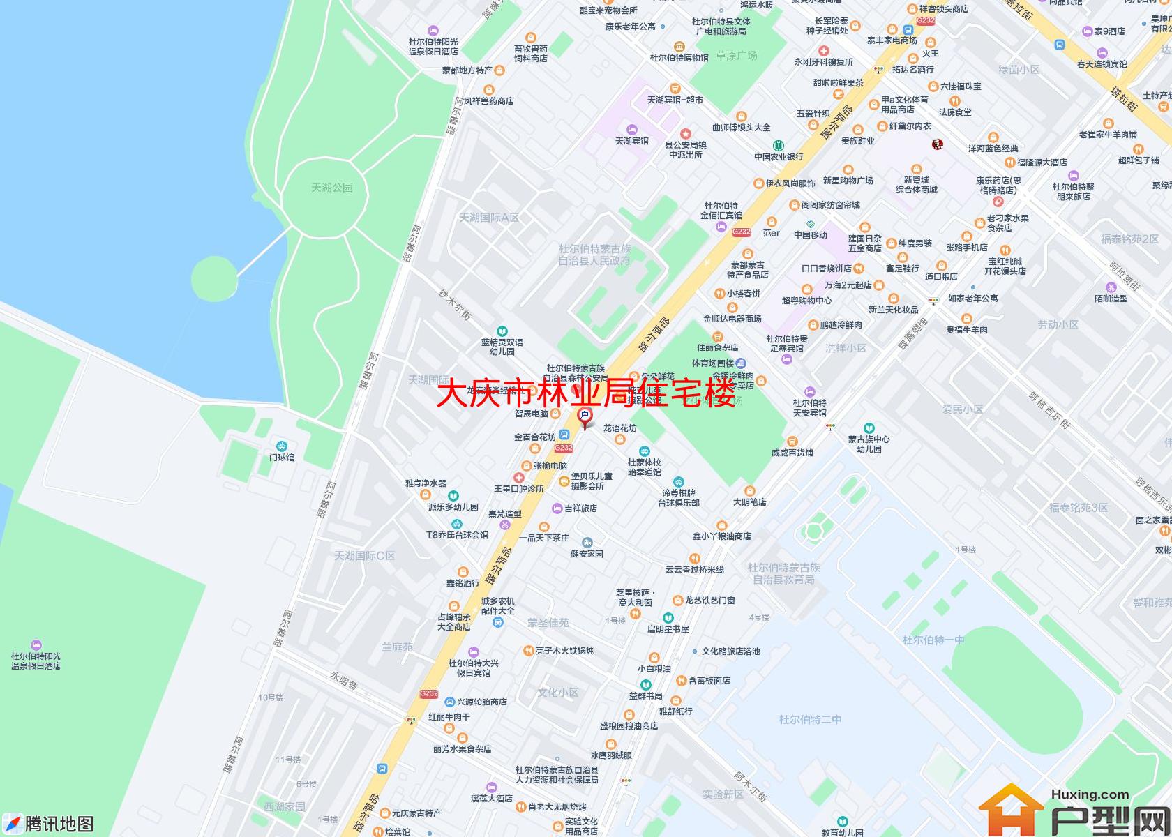 林业局住宅楼小区 - 户型网