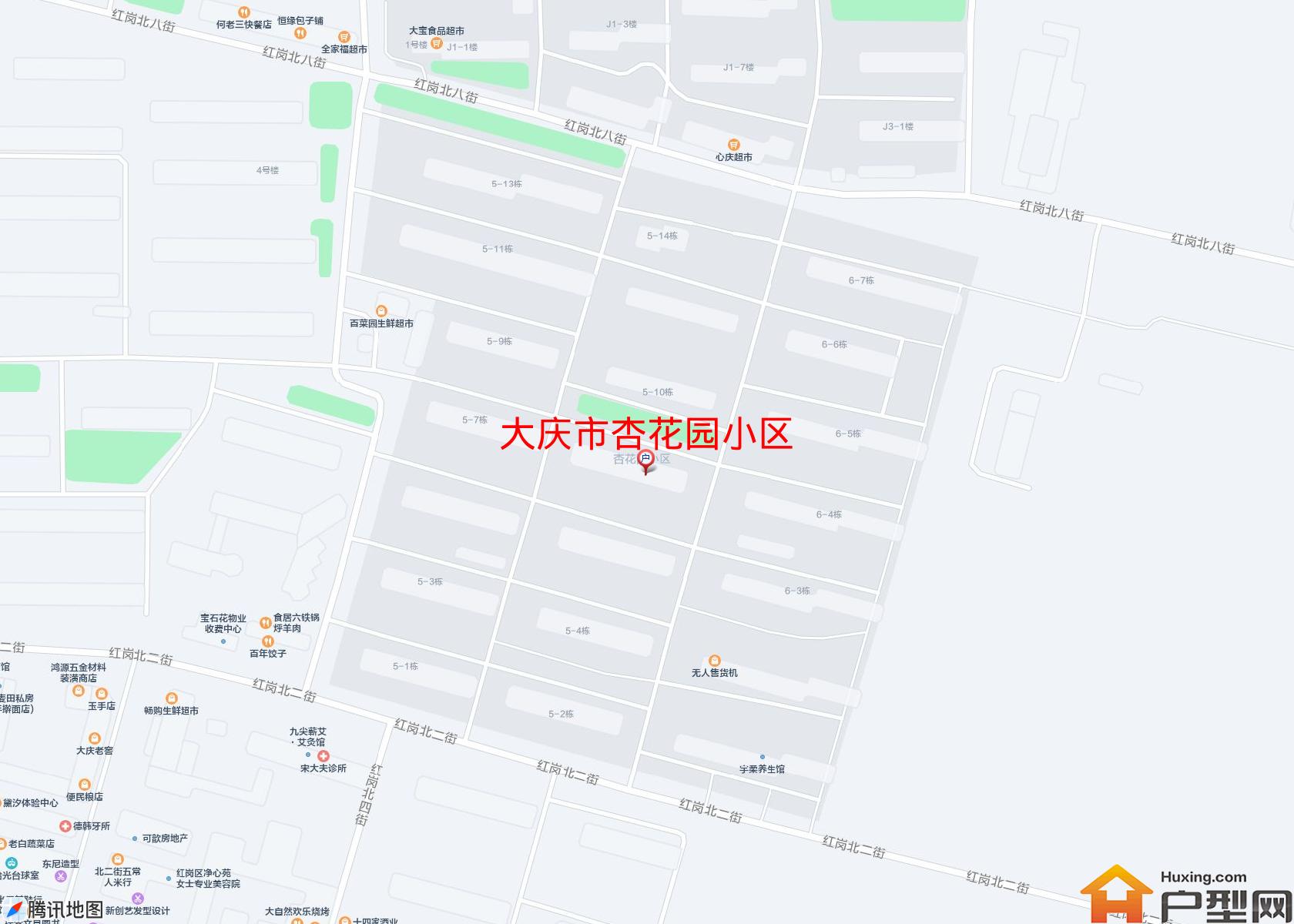 杏花园小区小区 - 户型网