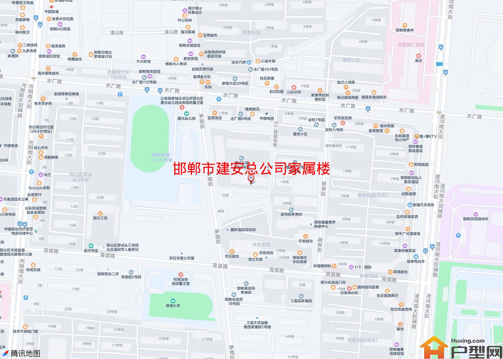 建安总公司家属楼小区 - 户型网