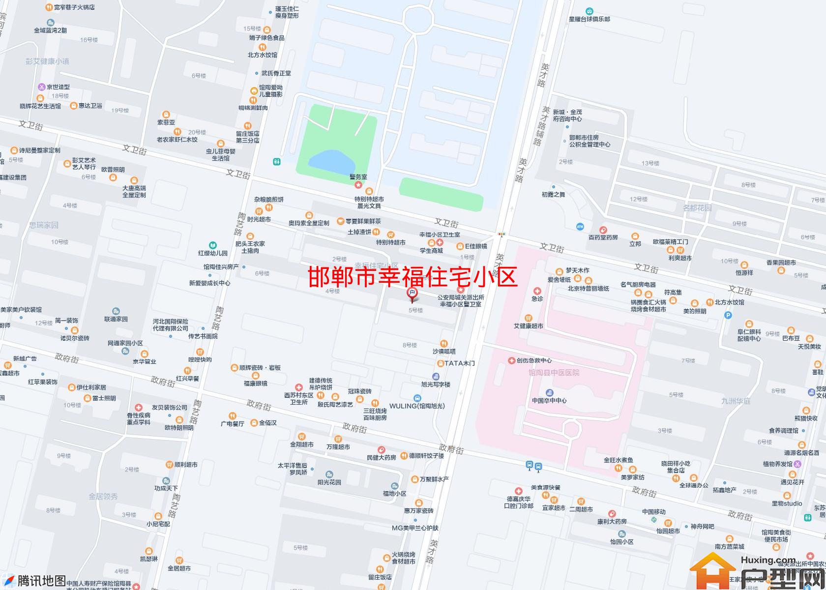 幸福住宅小区小区 - 户型网