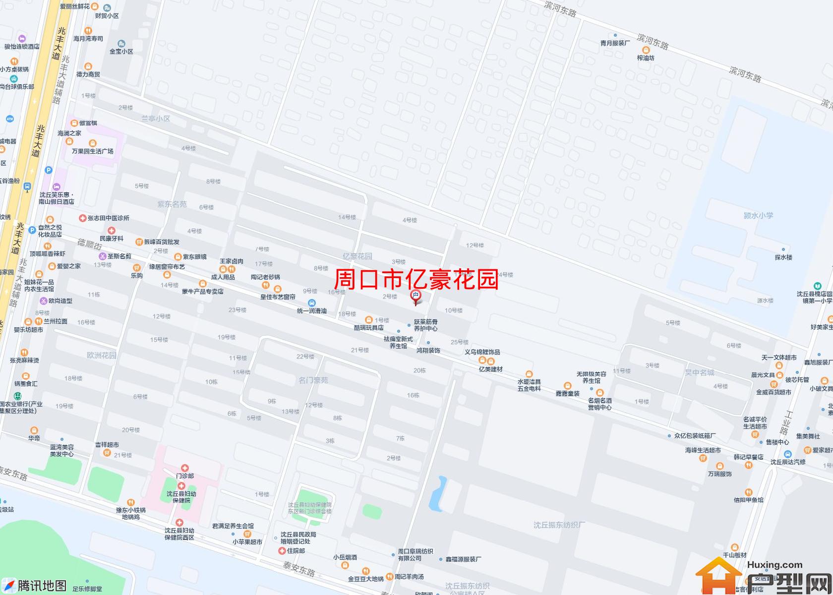 亿豪花园小区 - 户型网