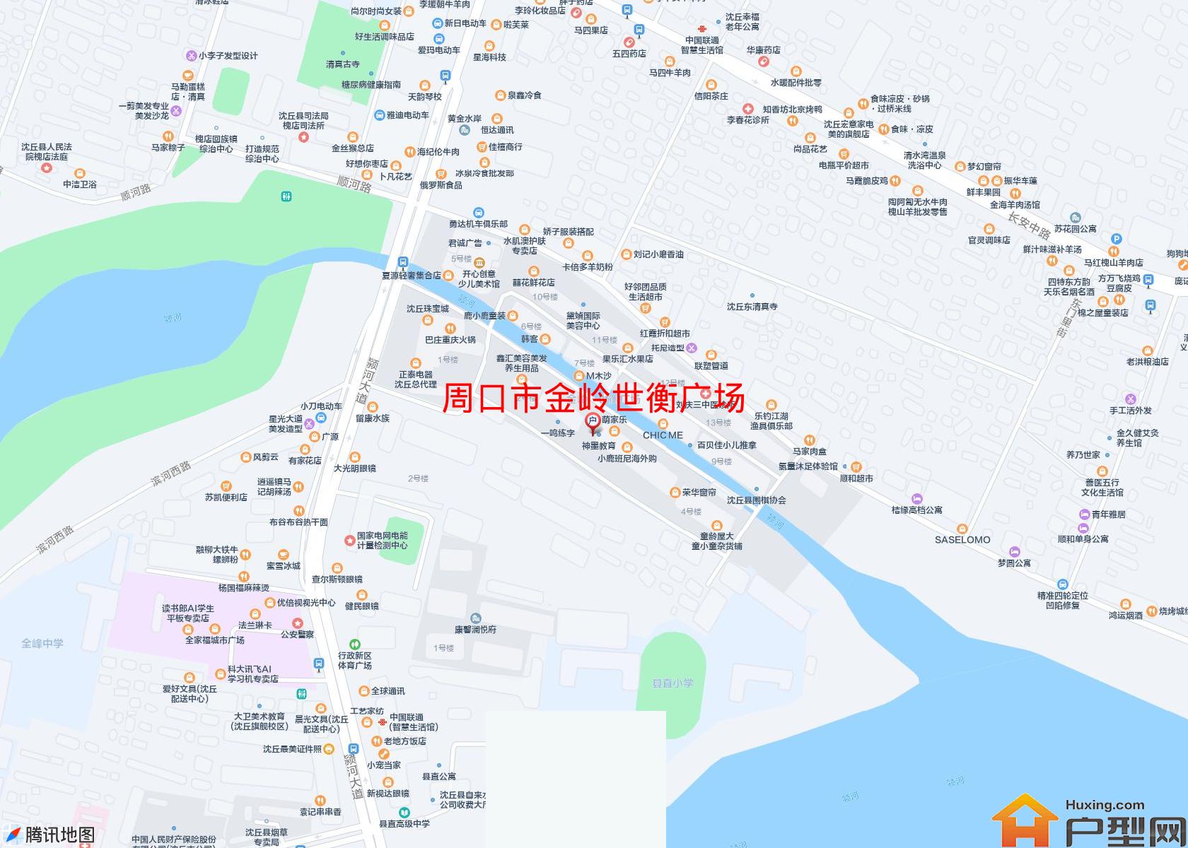 金岭世衡广场小区 - 户型网