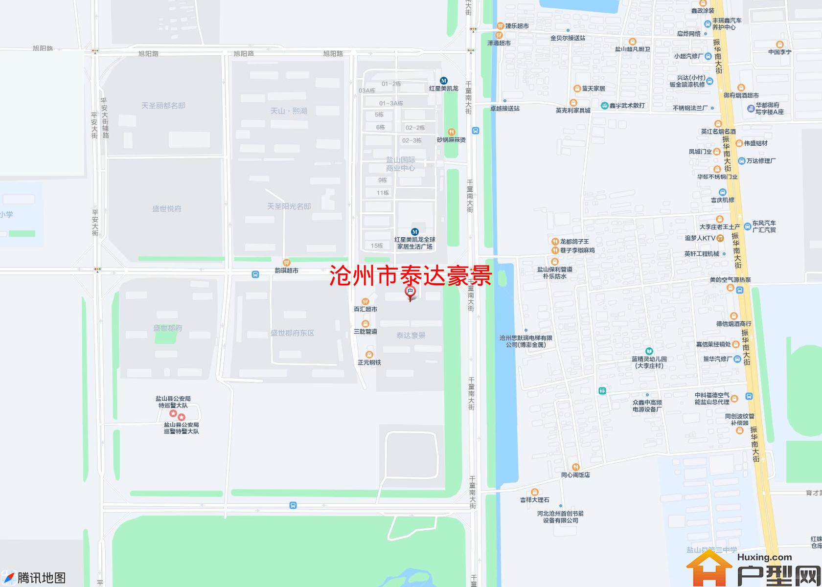 泰达豪景小区 - 户型网