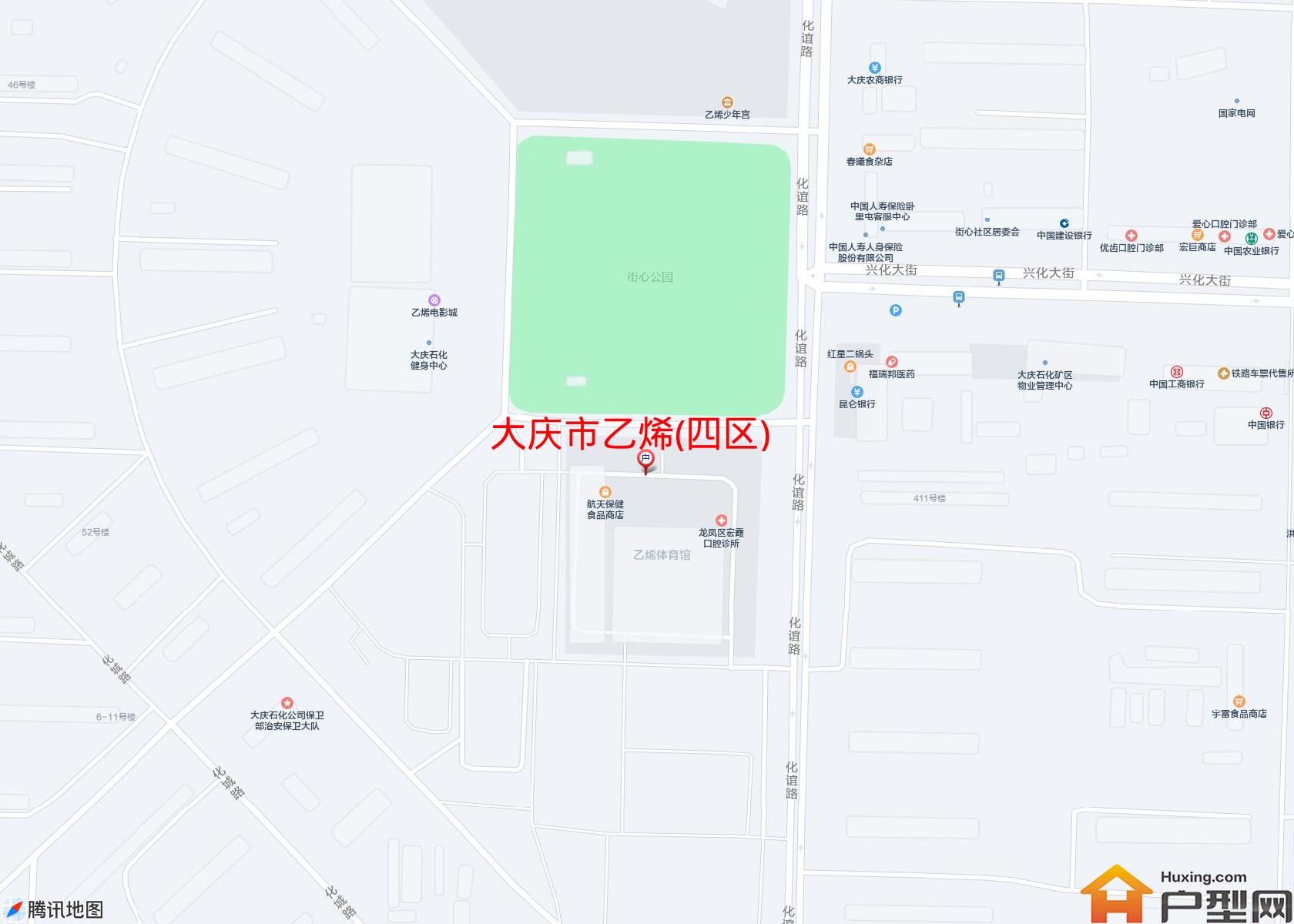 乙烯(四区)小区 - 户型网