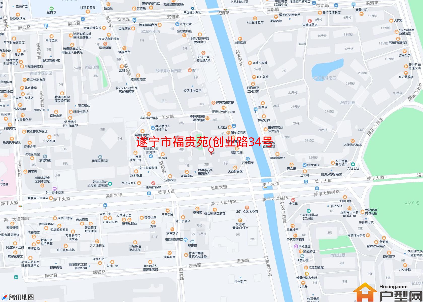 福贵苑(创业路34号)小区 - 户型网