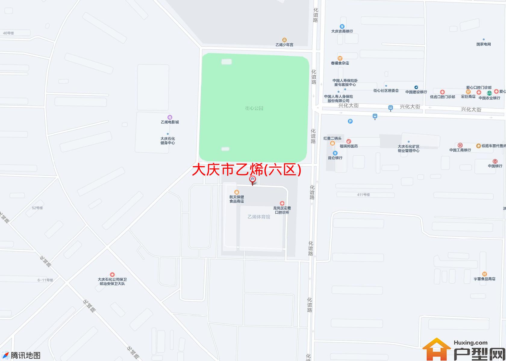 乙烯(六区)小区 - 户型网