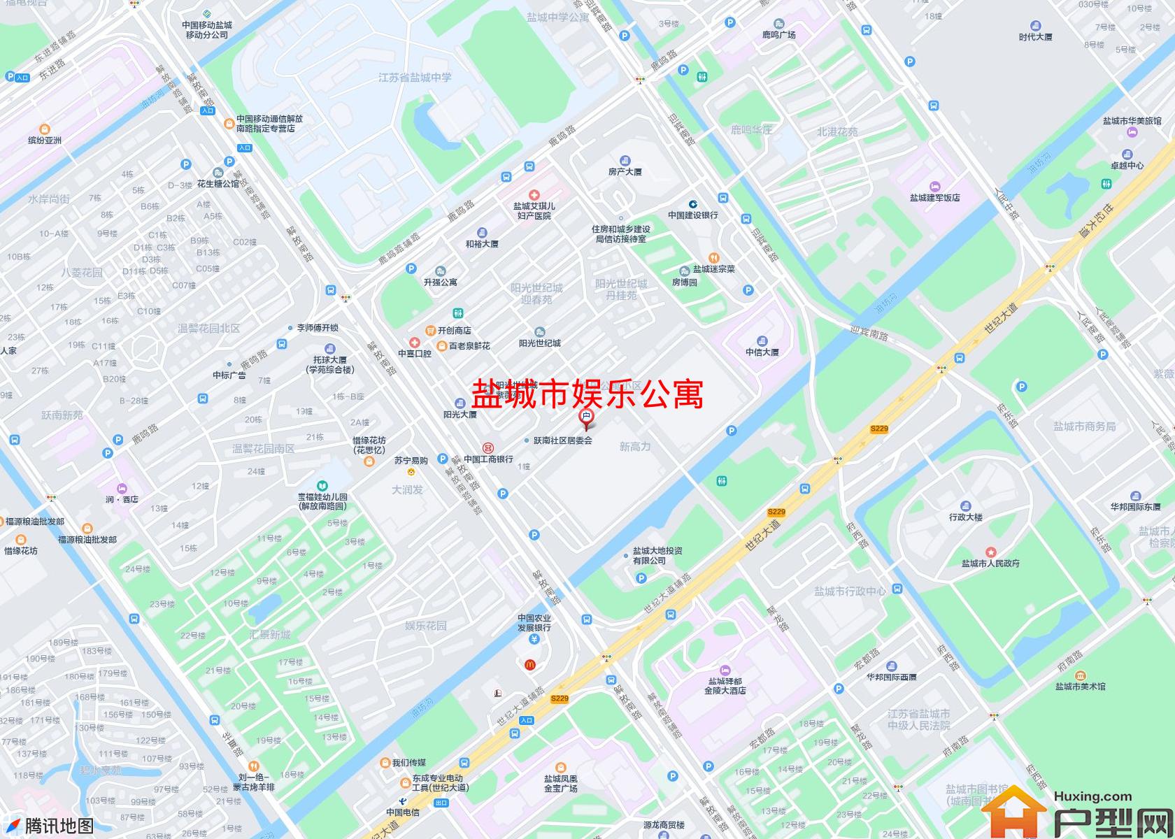 娱乐公寓小区 - 户型网