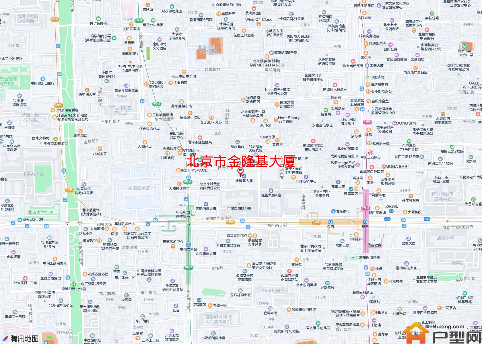 金隆基大厦小区 - 户型网