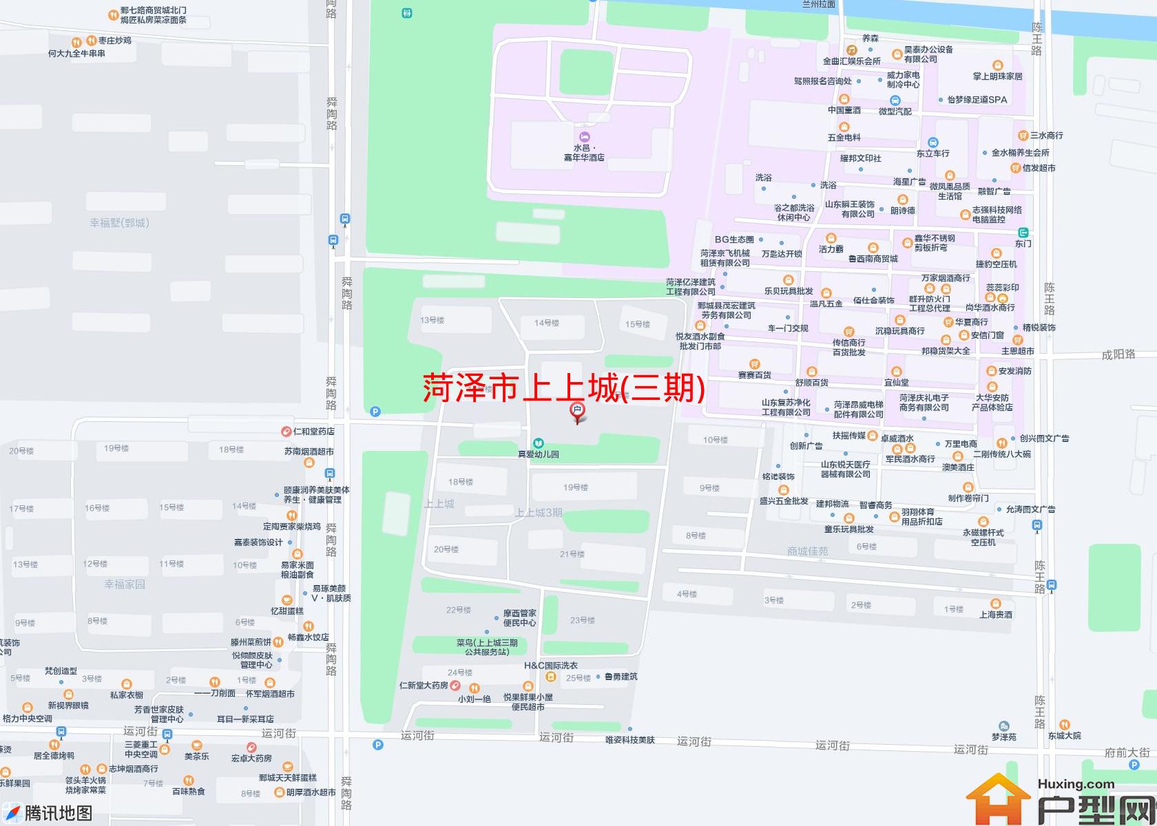 上上城(三期)小区 - 户型网