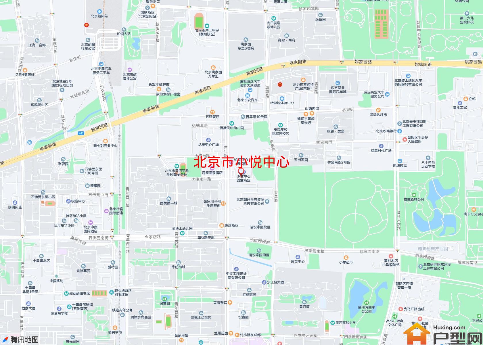 小悦中心小区 - 户型网