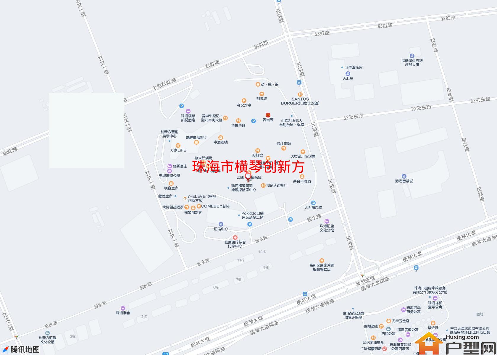 横琴创新方小区 - 户型网