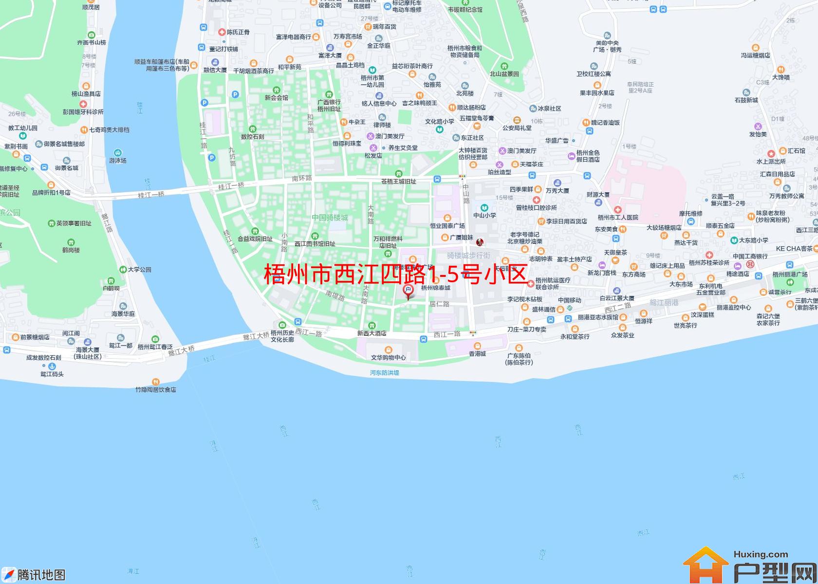 西江四路1-5号小区(西江四路1-5号)小区 - 户型网