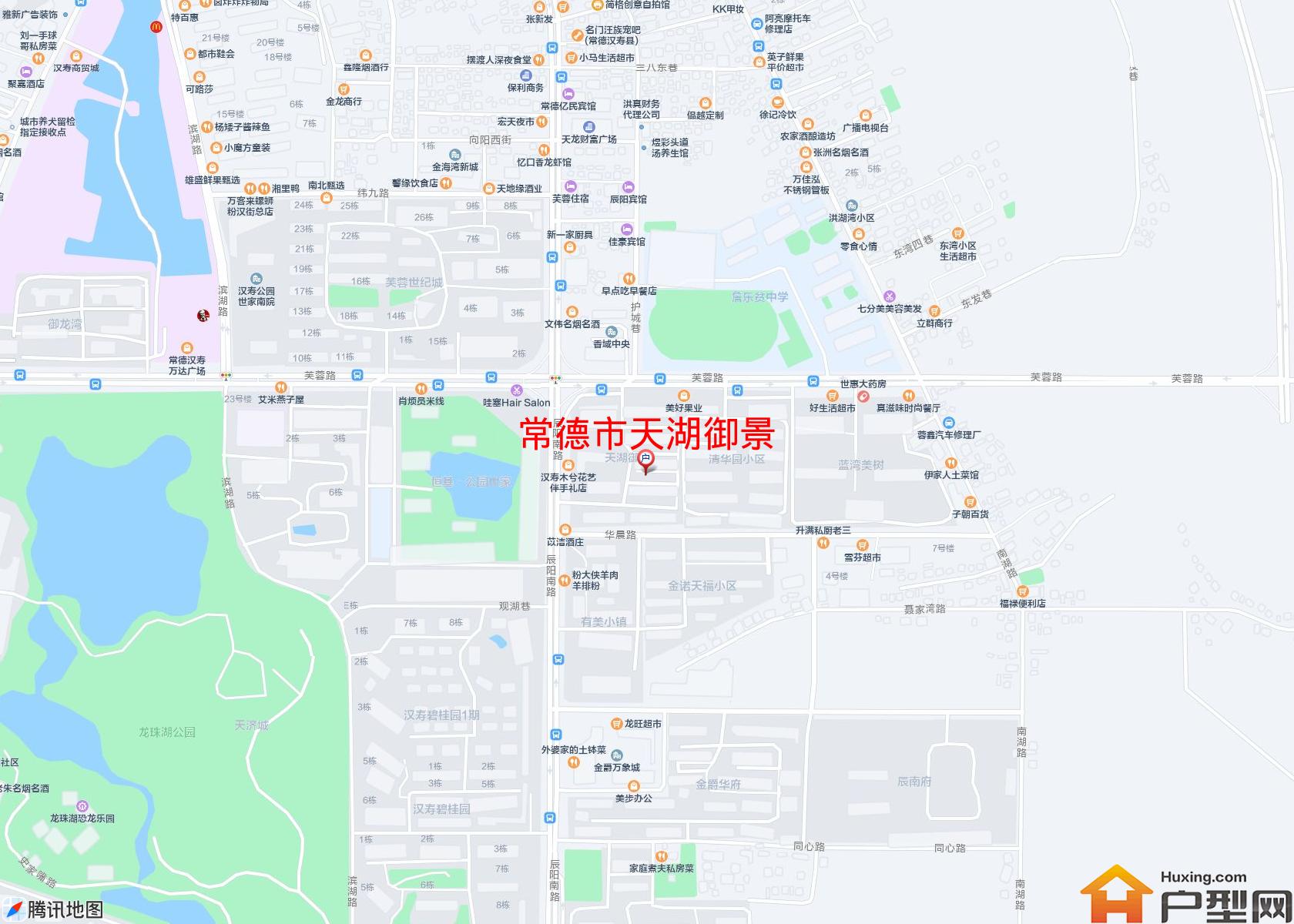 天湖御景小区 - 户型网