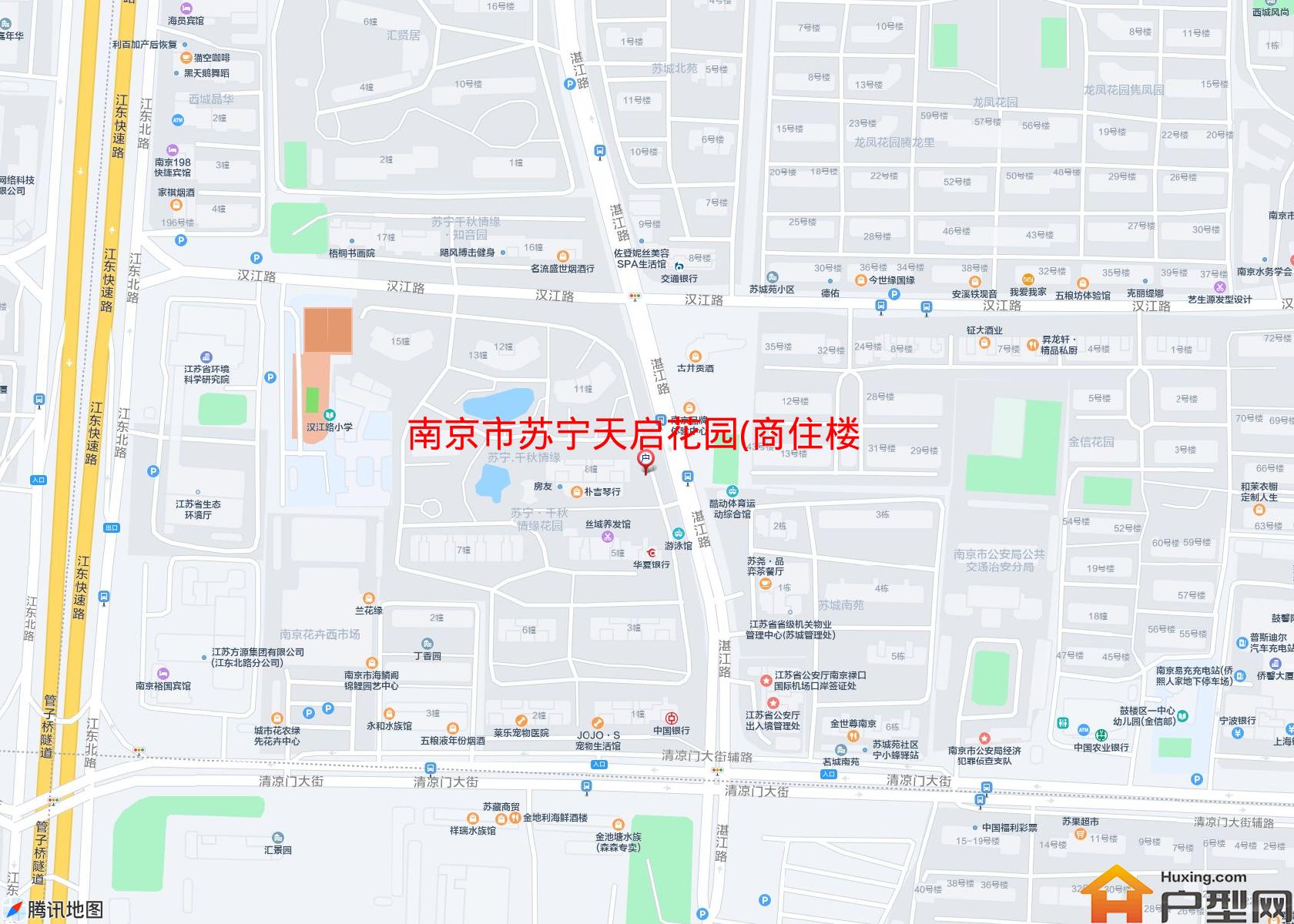 苏宁天启花园(商住楼)小区 - 户型网