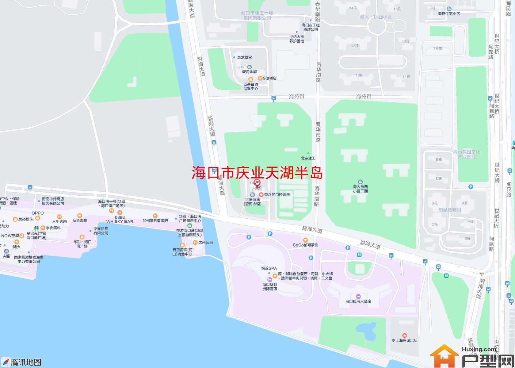 庆业天湖半岛小区 - 户型网