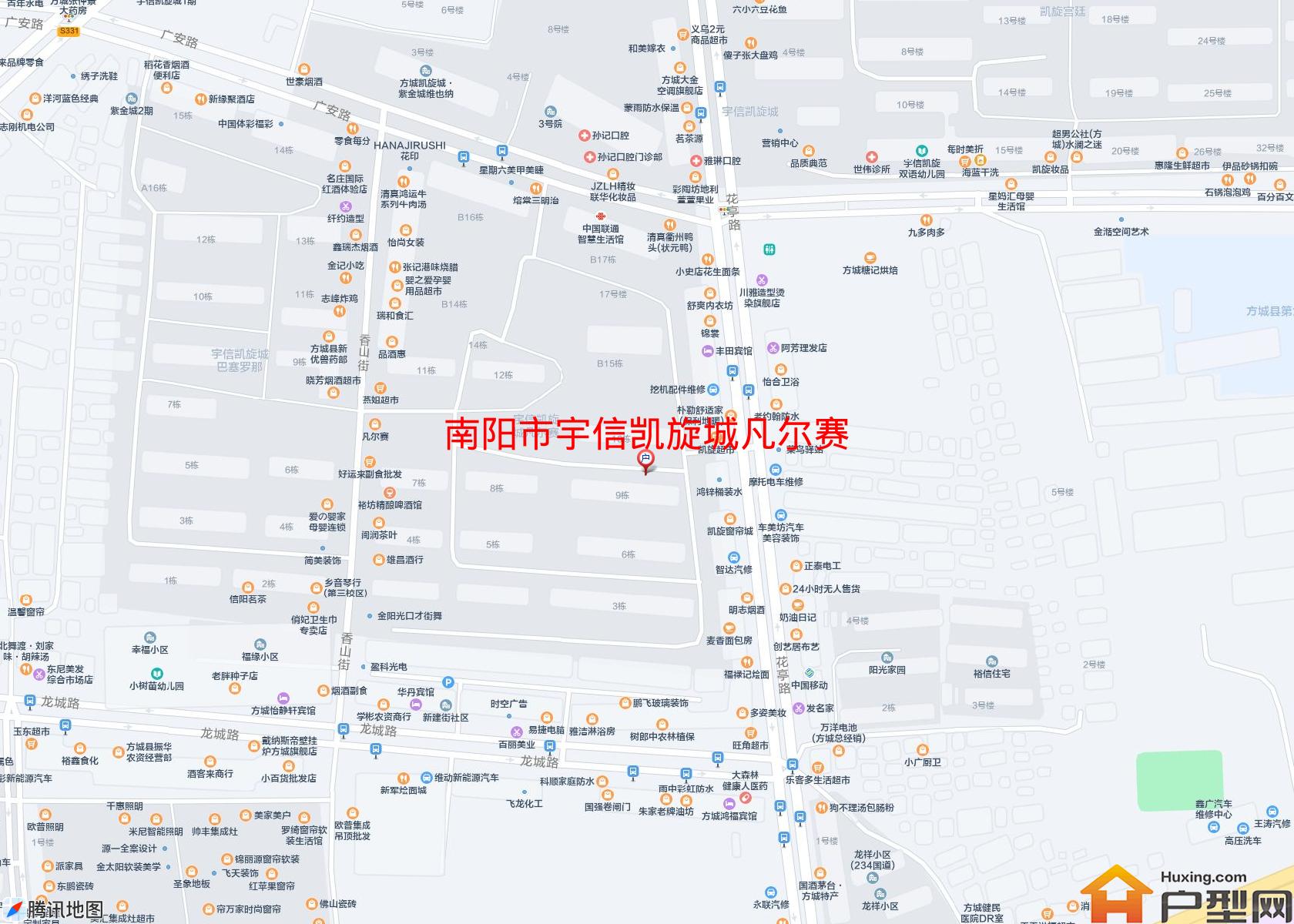 宇信凯旋城凡尔赛小区 - 户型网