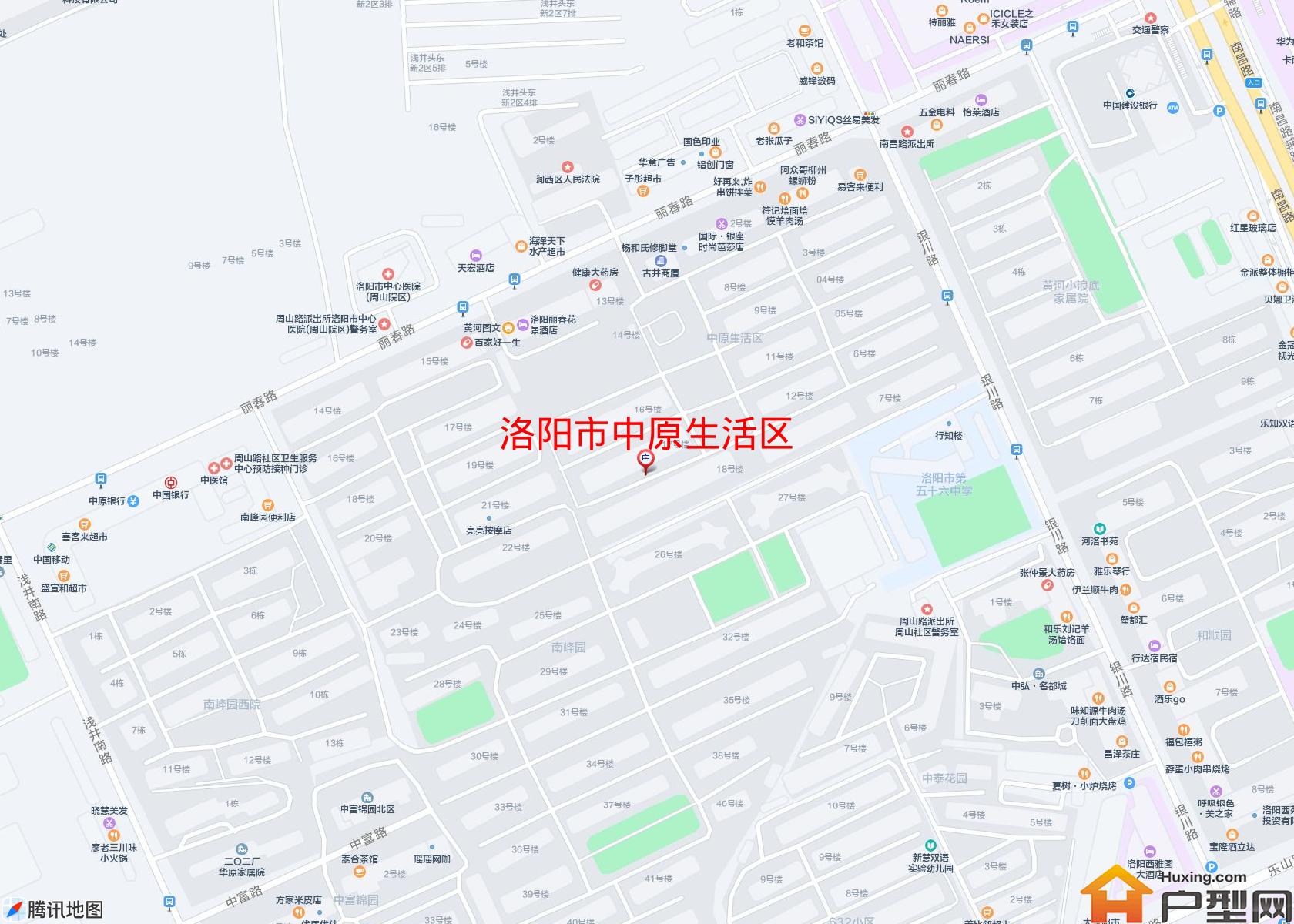 中原生活区小区 - 户型网
