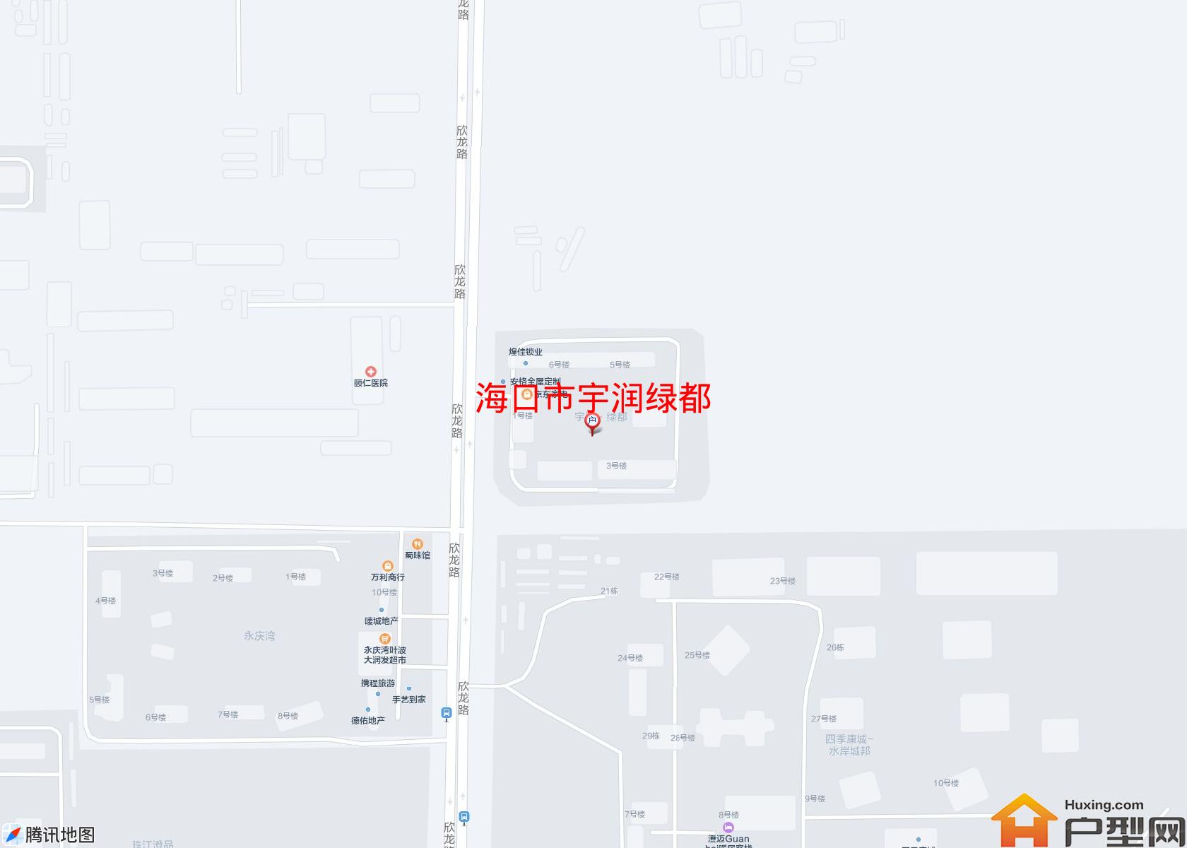 宇润绿都小区 - 户型网