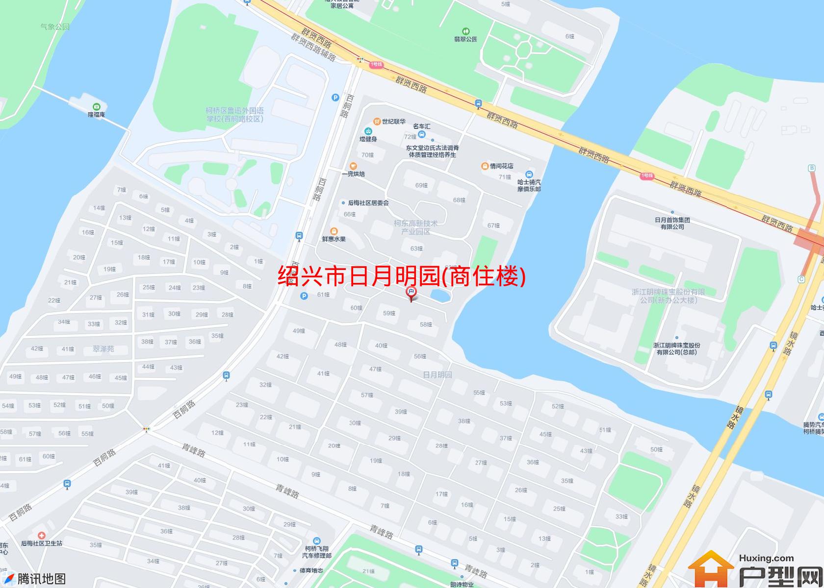 日月明园(商住楼)小区 - 户型网