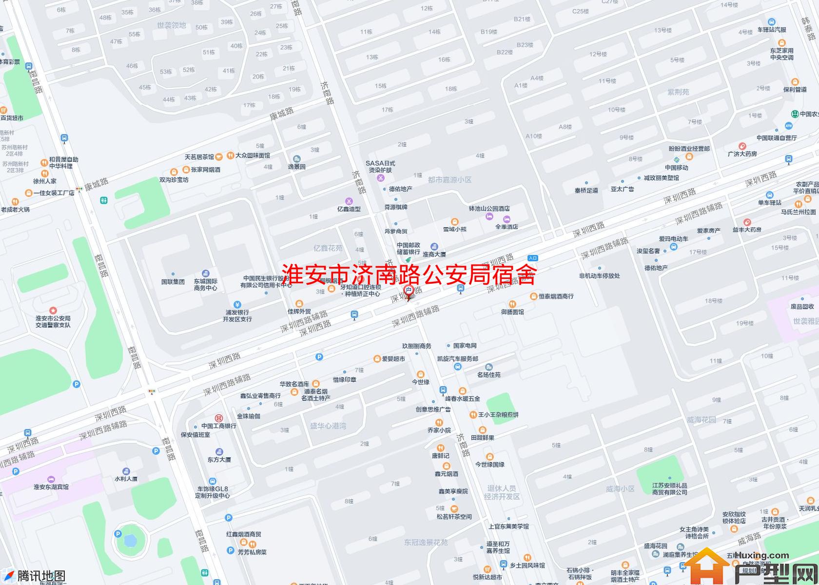 济南路公安局宿舍小区 - 户型网