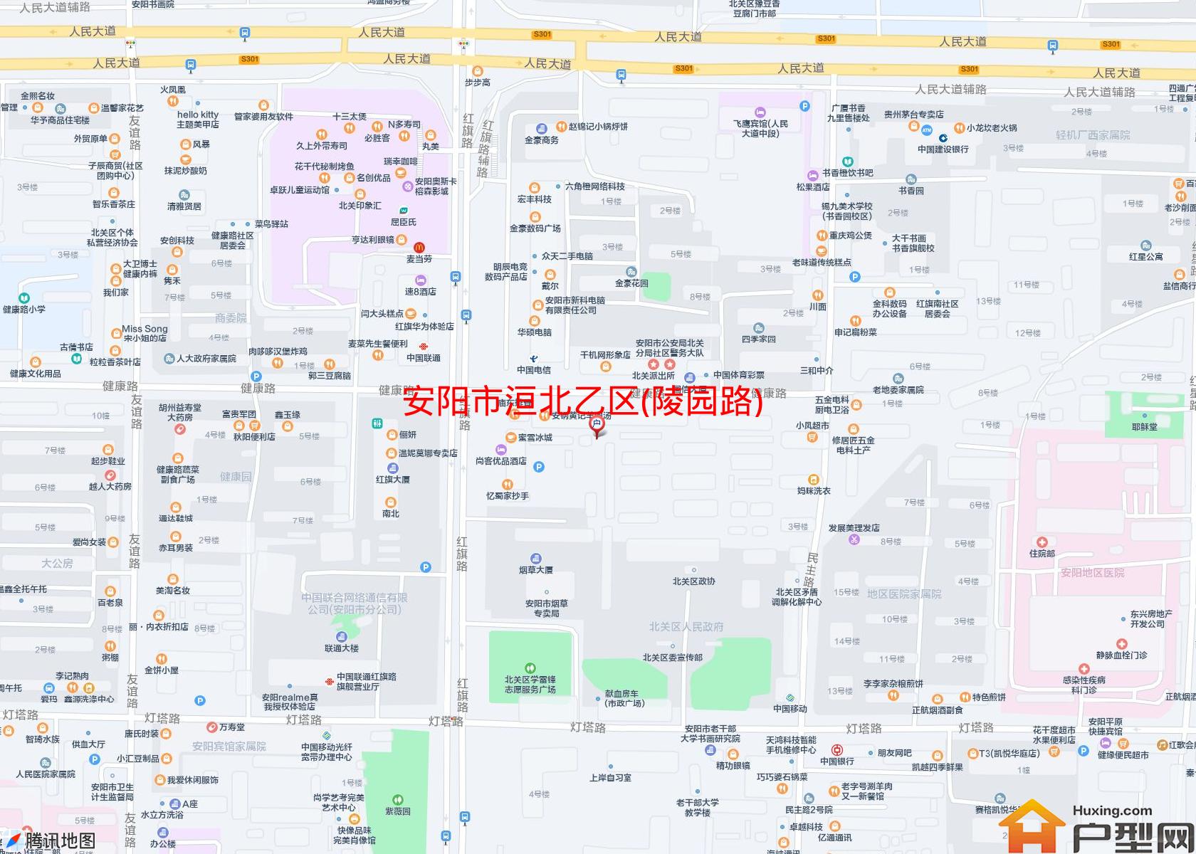 洹北乙区(陵园路)小区 - 户型网