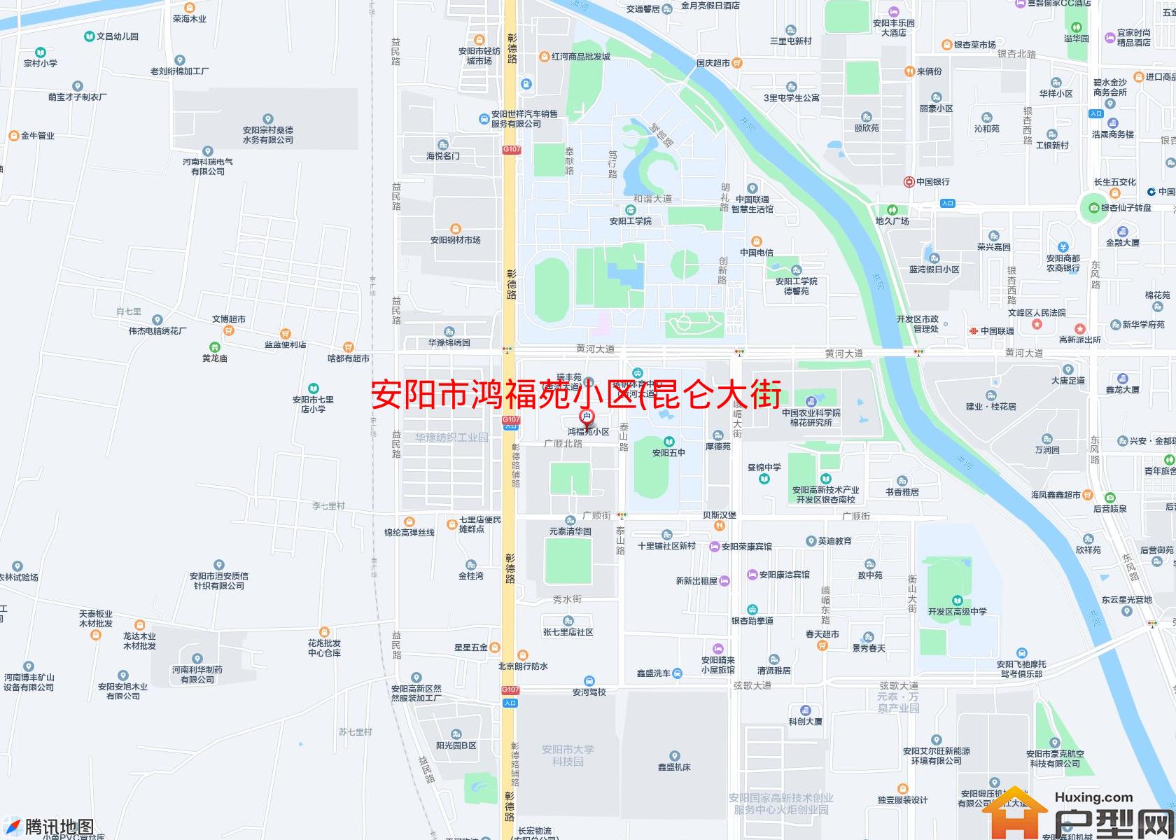 鸿福苑小区(昆仑大街)小区 - 户型网