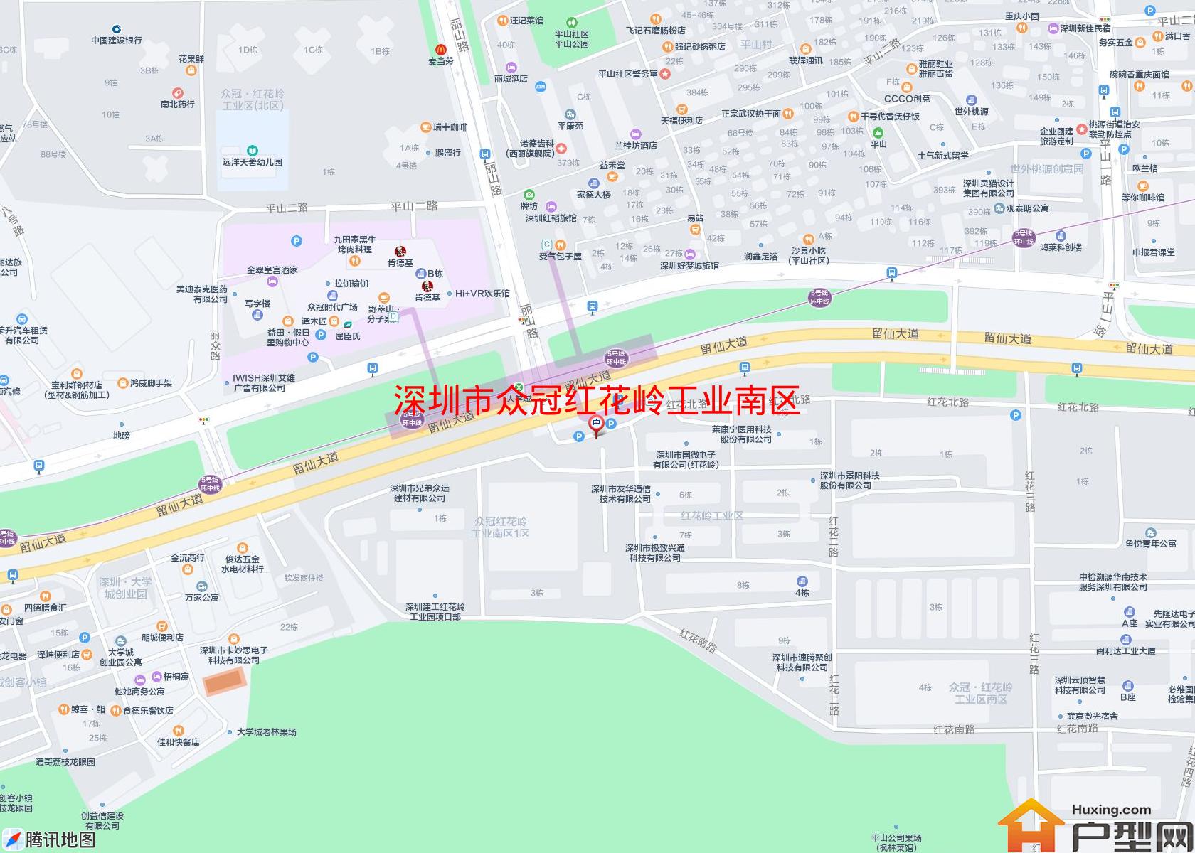 众冠红花岭工业南区小区 - 户型网