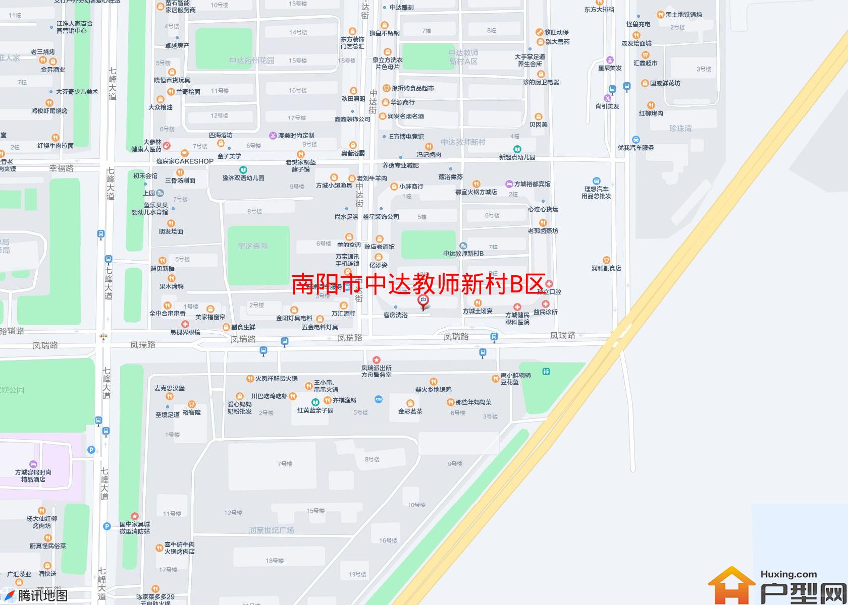 中达教师新村B区小区 - 户型网