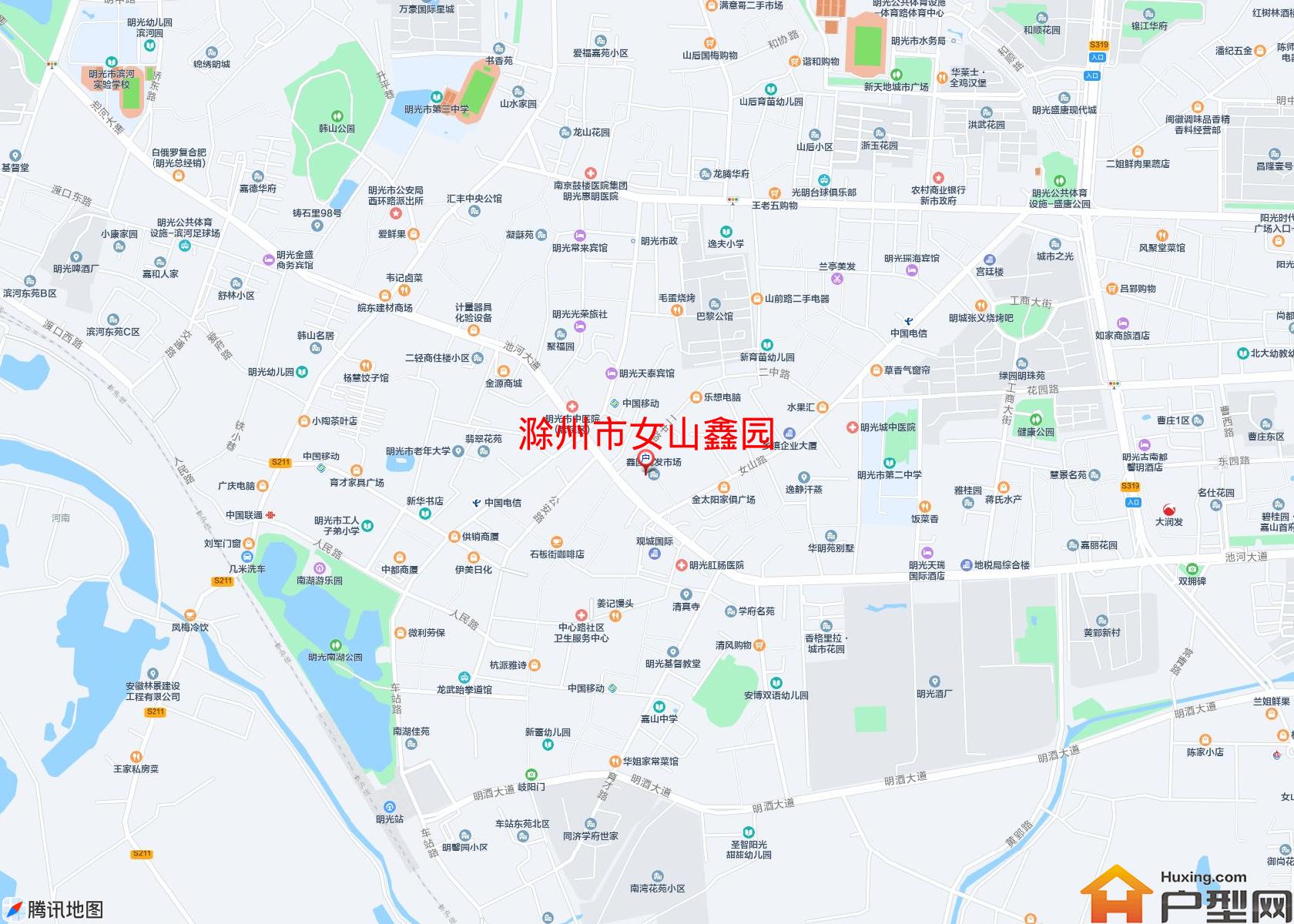 女山鑫园小区 - 户型网