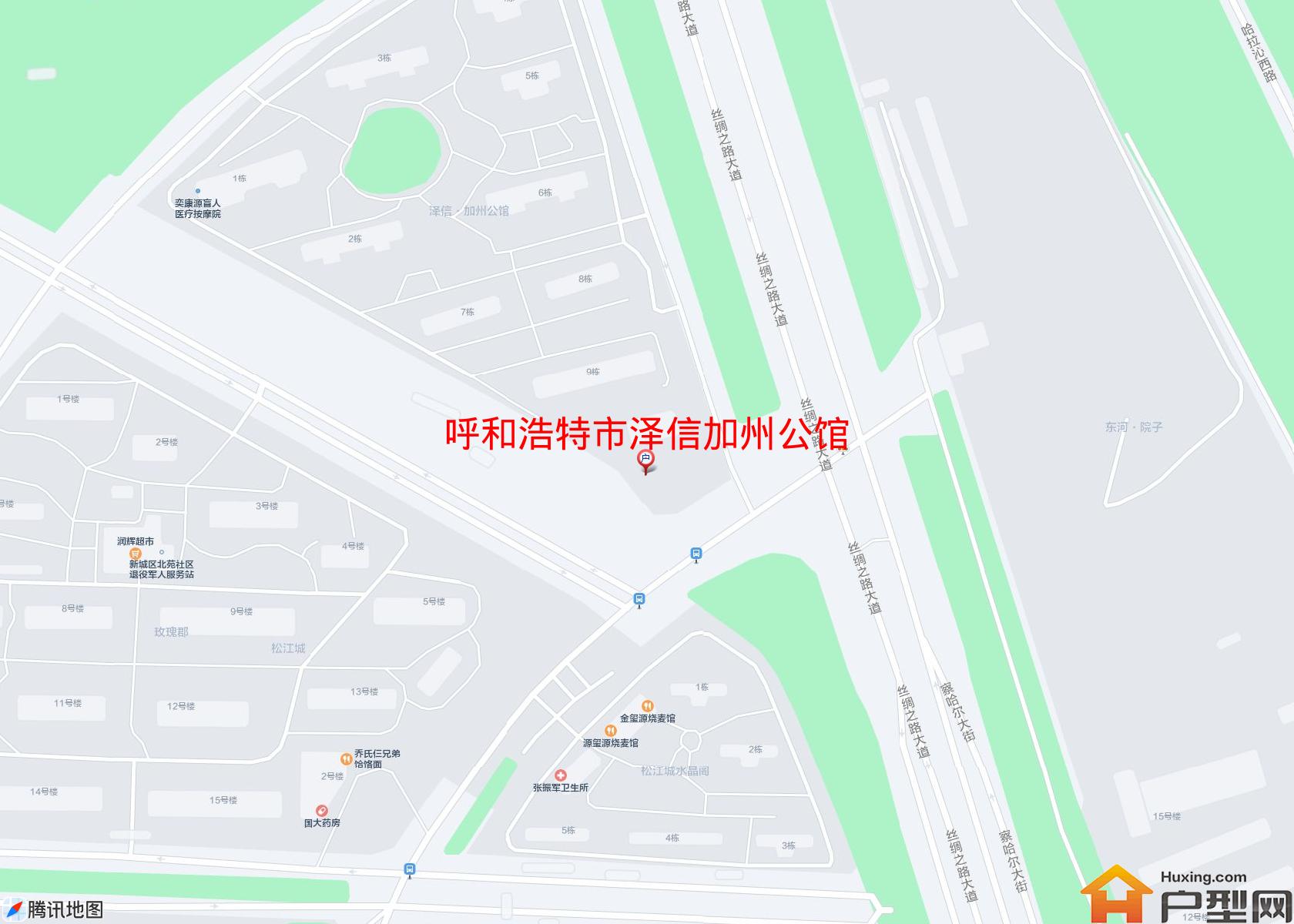 泽信加州公馆小区 - 户型网