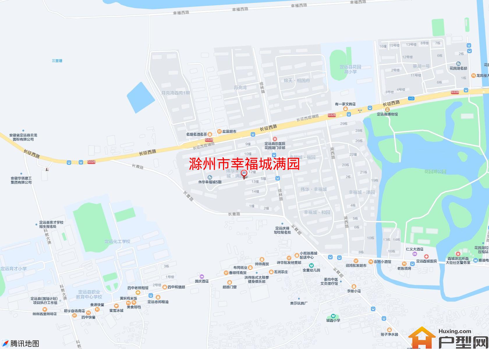 幸福城满园小区 - 户型网