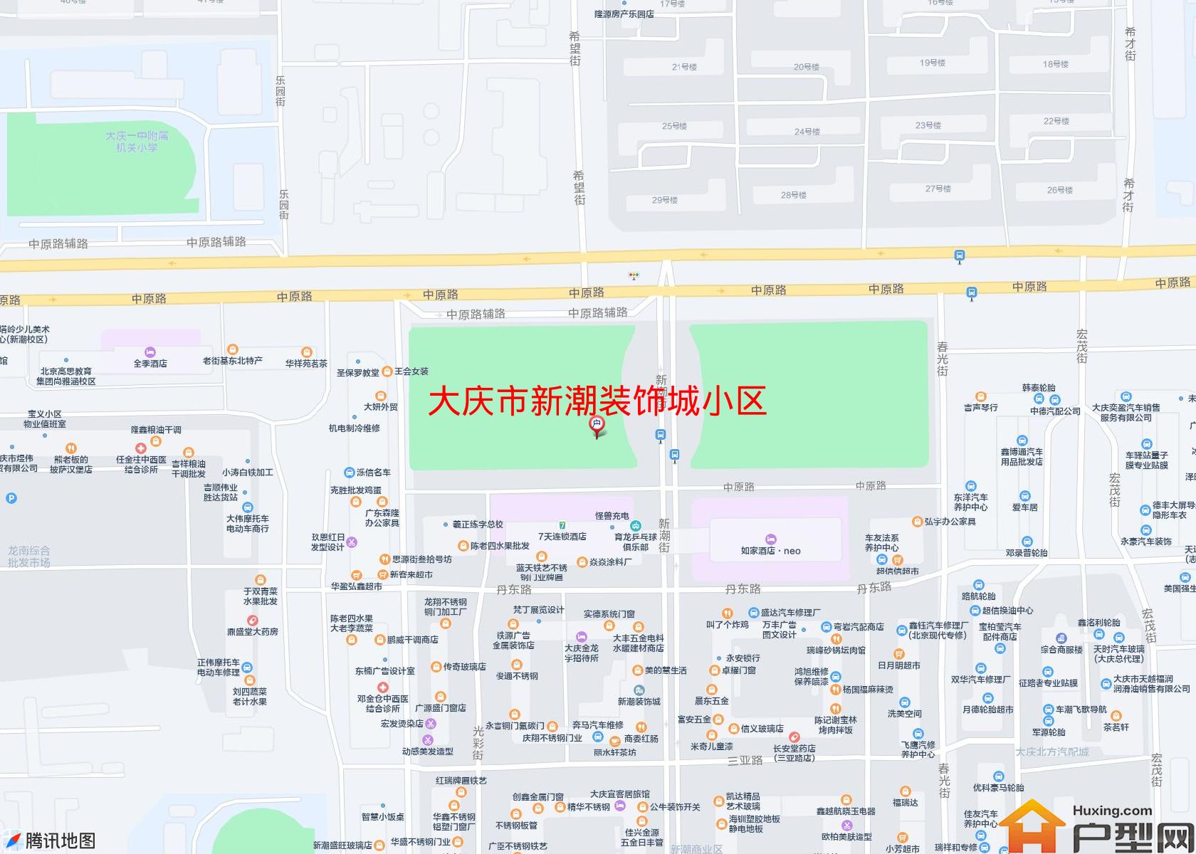 新潮装饰城小区小区 - 户型网