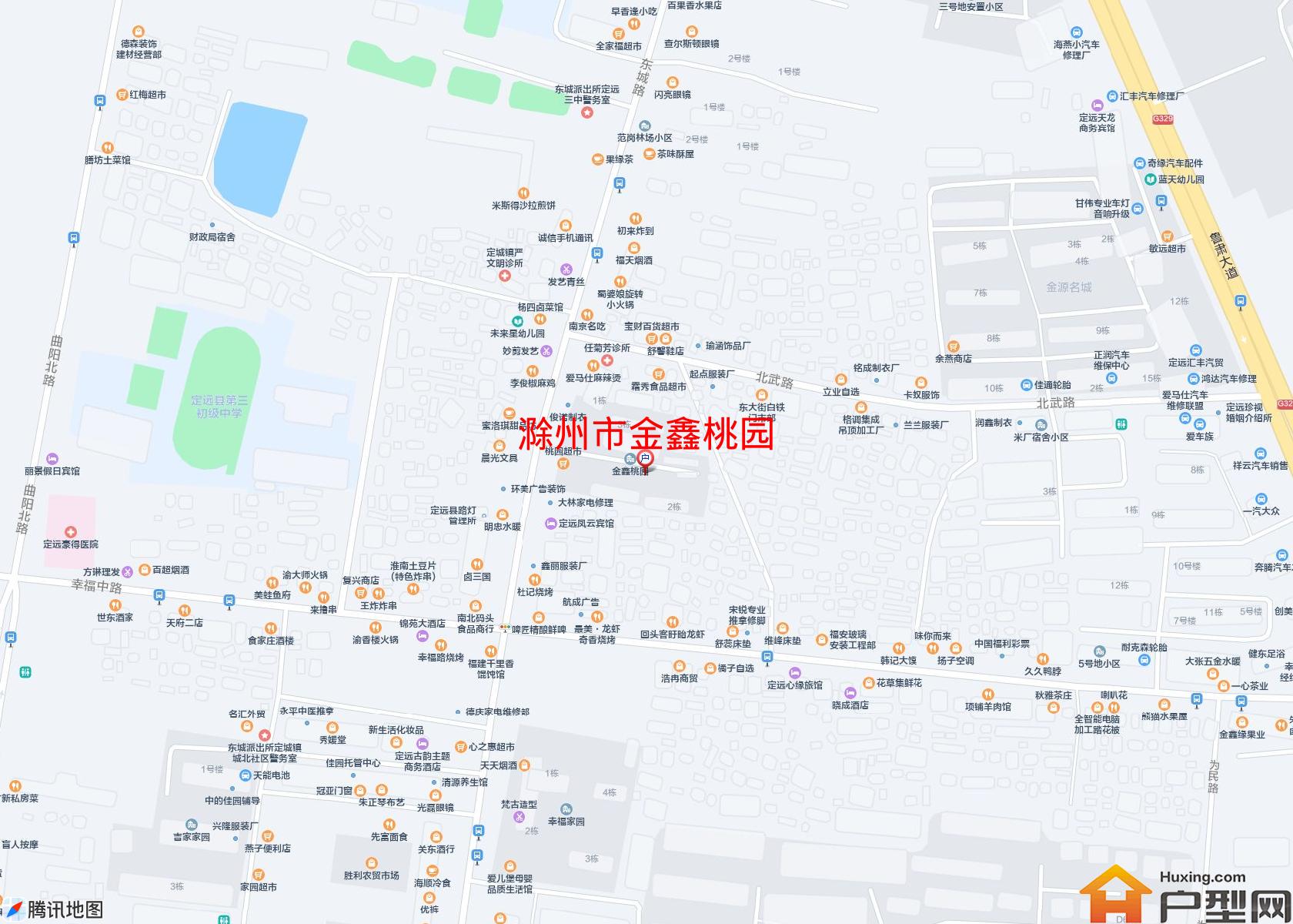 金鑫桃园小区 - 户型网