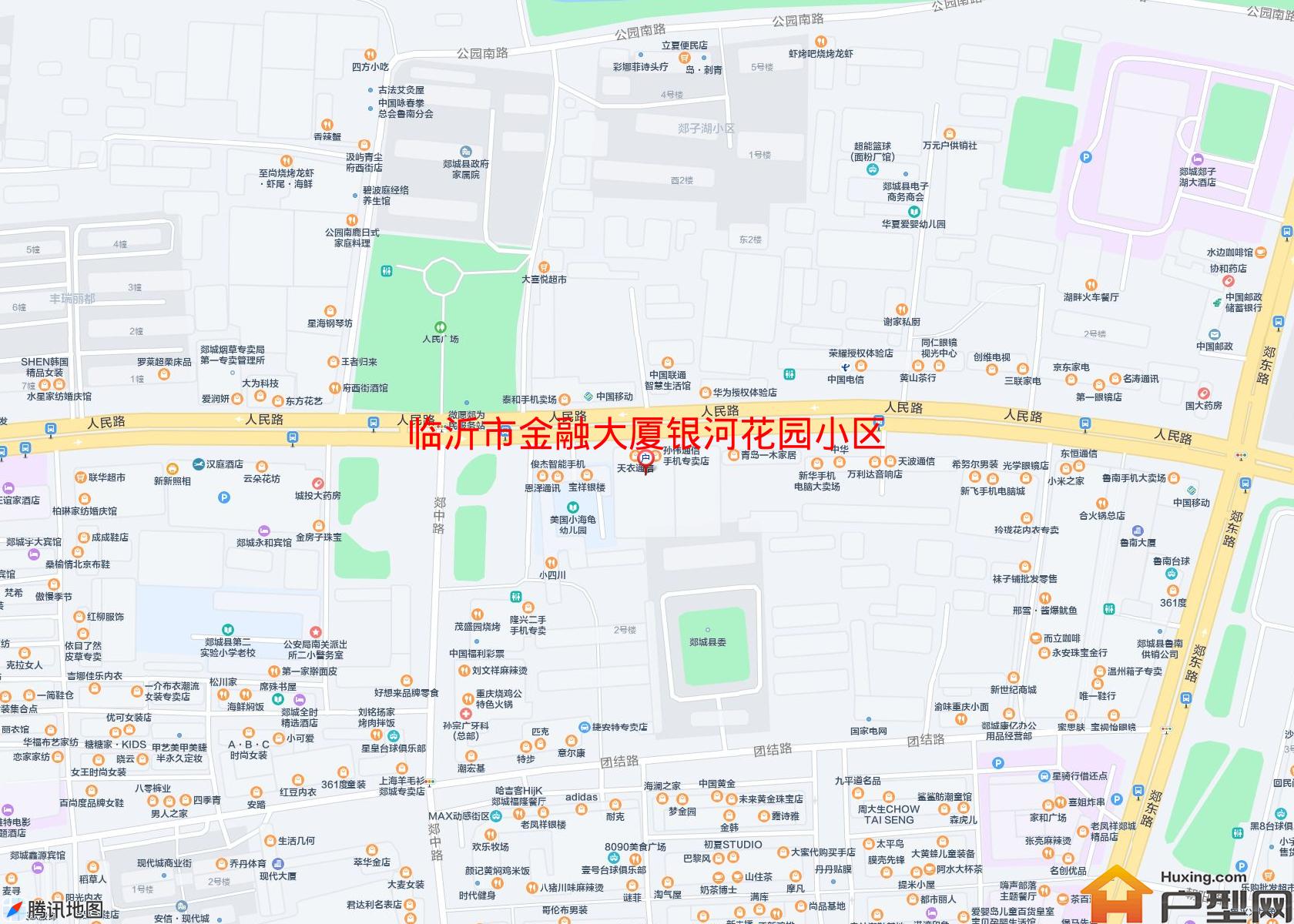 金融大厦银河花园小区小区 - 户型网
