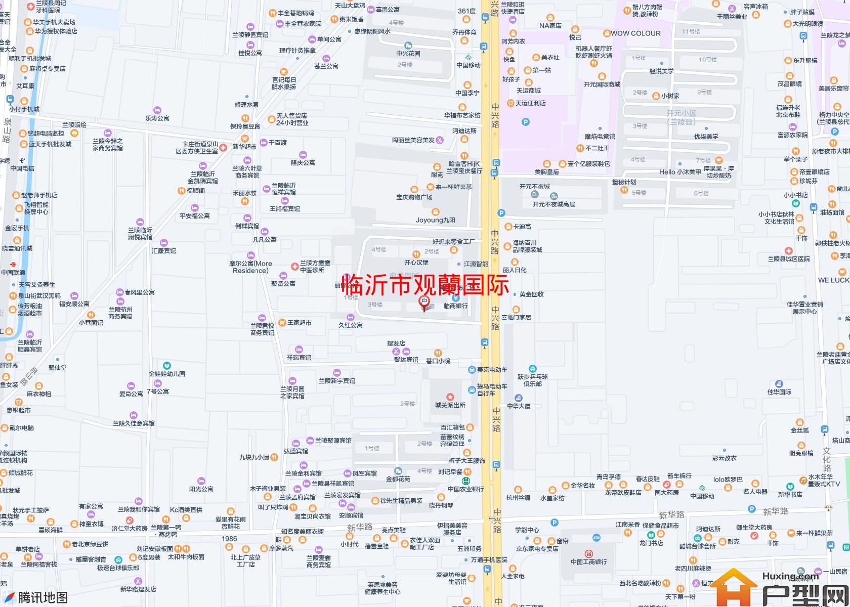 观蘭国际小区 - 户型网