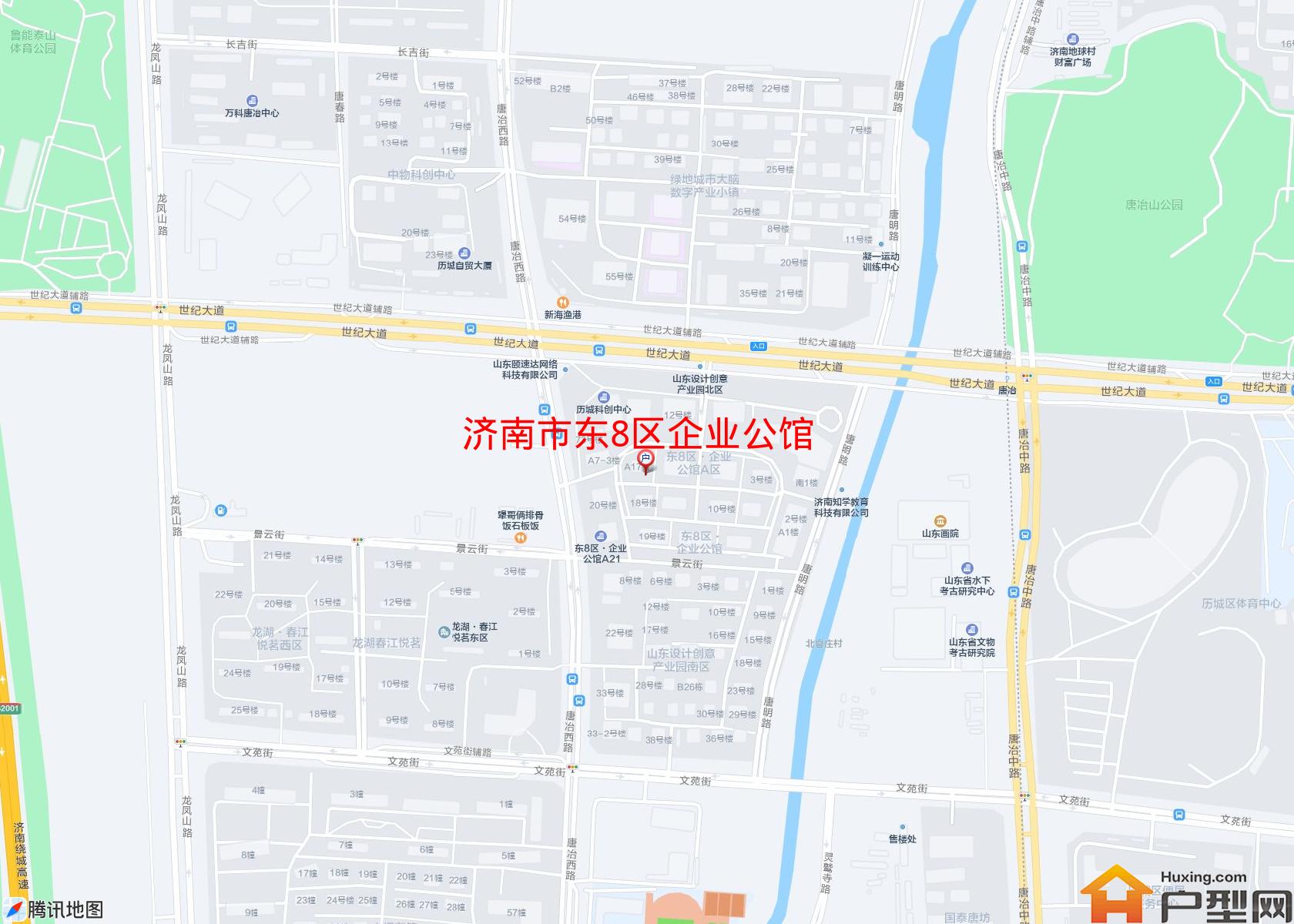 东8区企业公馆小区 - 户型网