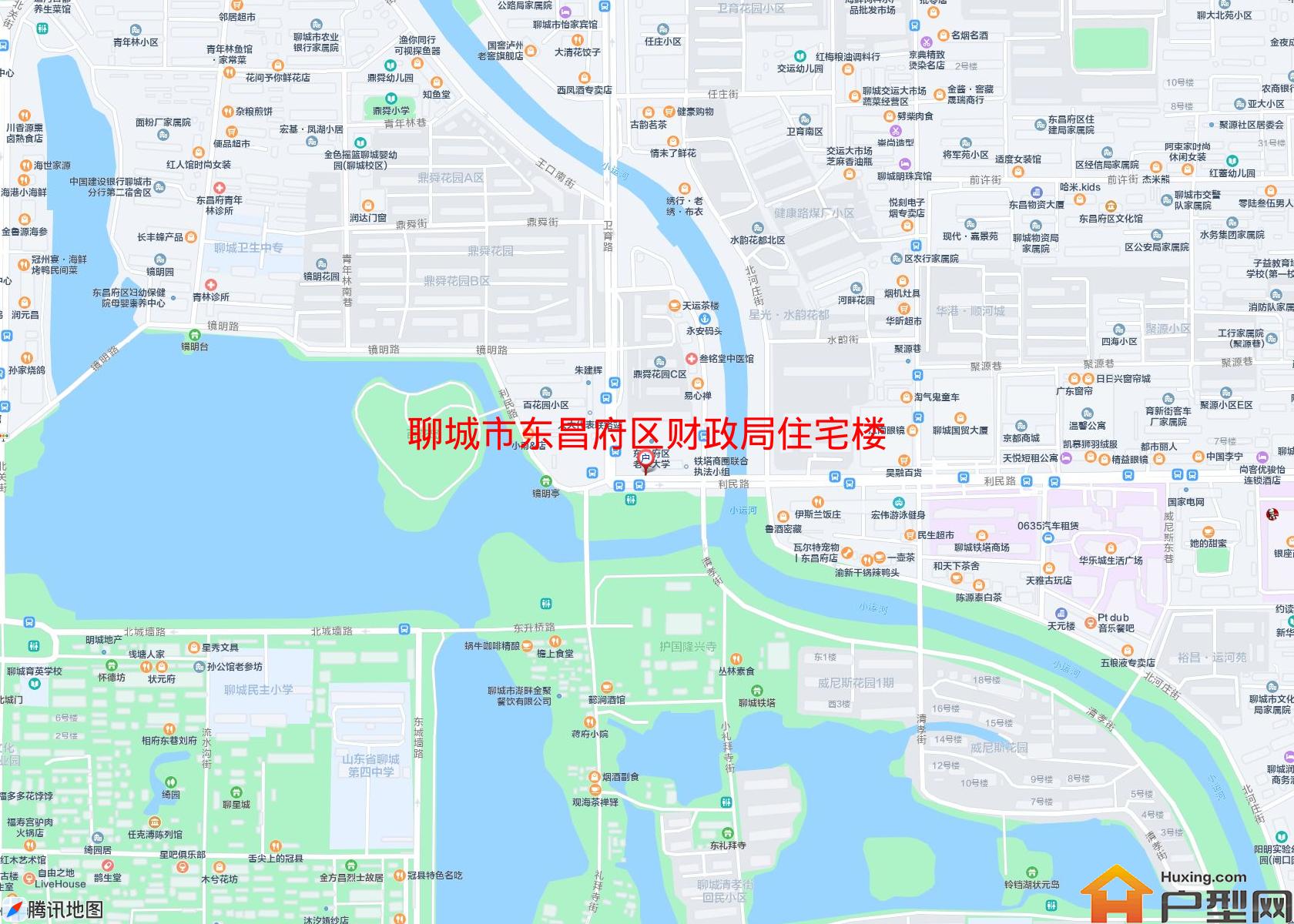 东昌府区财政局住宅楼小区 - 户型网