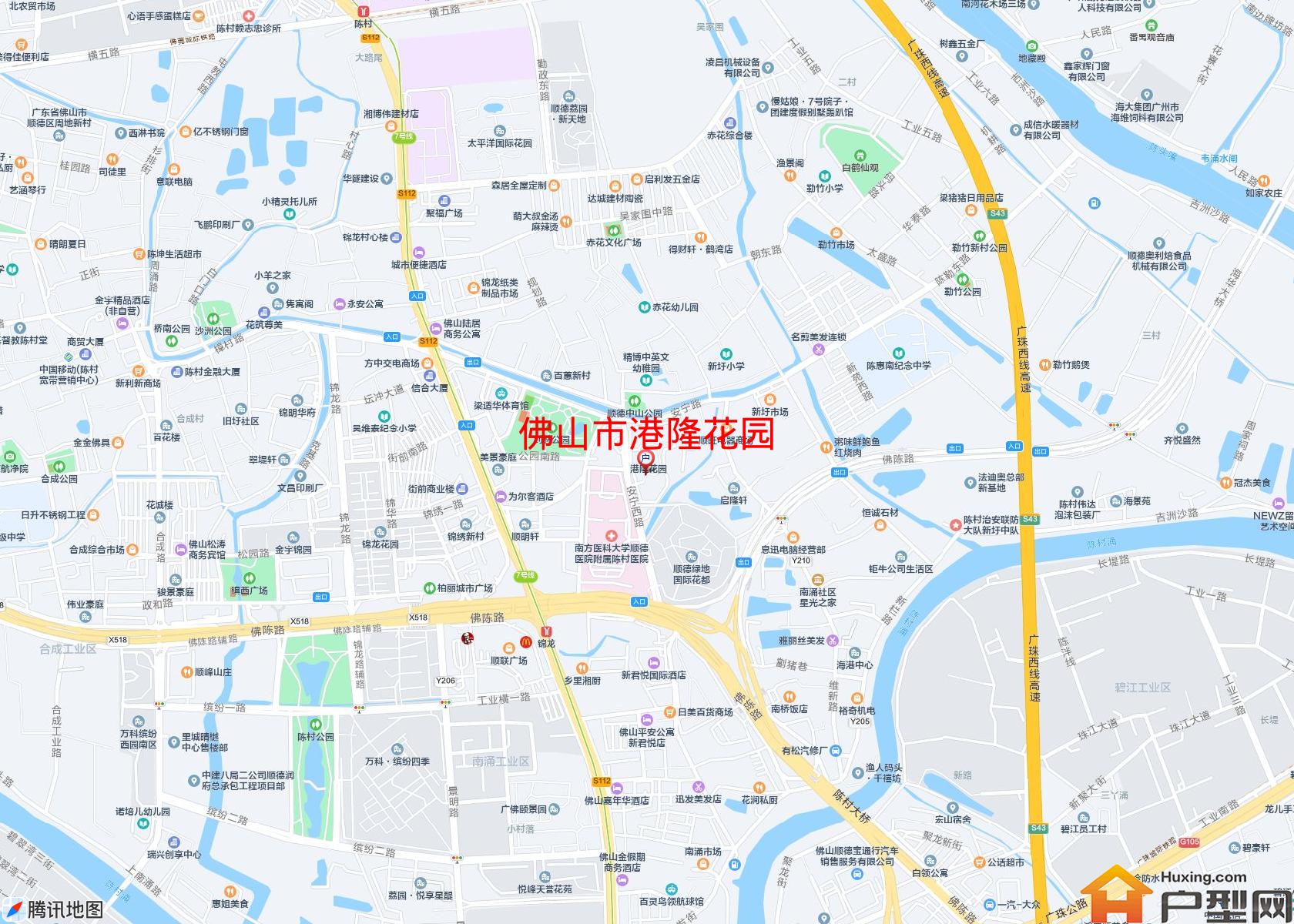 港隆花园小区 - 户型网