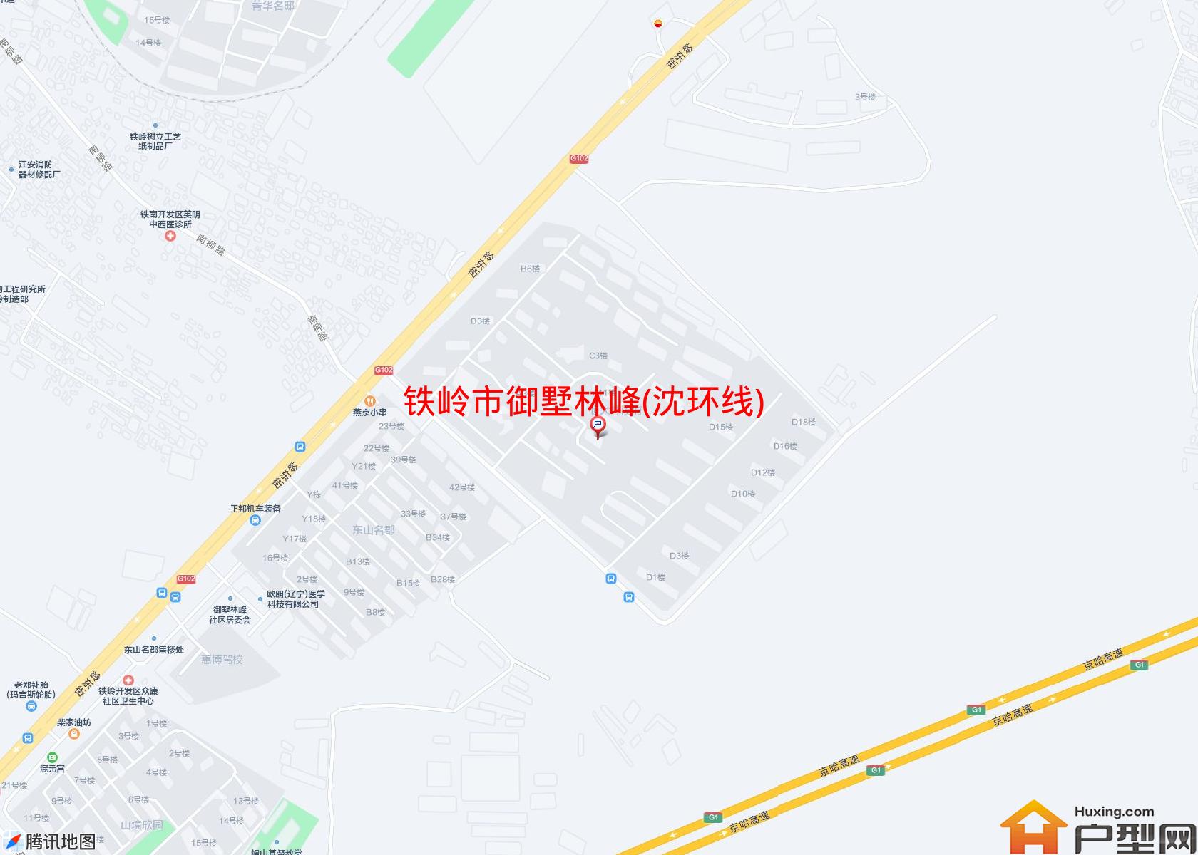 御墅林峰(沈环线)小区 - 户型网
